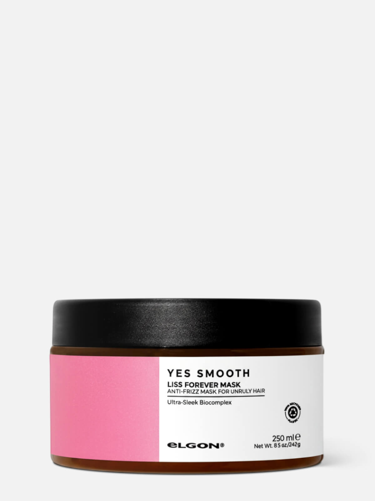 elgon yes smooth Маска для жестких, непослушных волос liss forever mask 250мл ELGON YES SMOOTH Маска для жестких, непослушных волос LISS FOREVER MASK 250мл — изображение 1