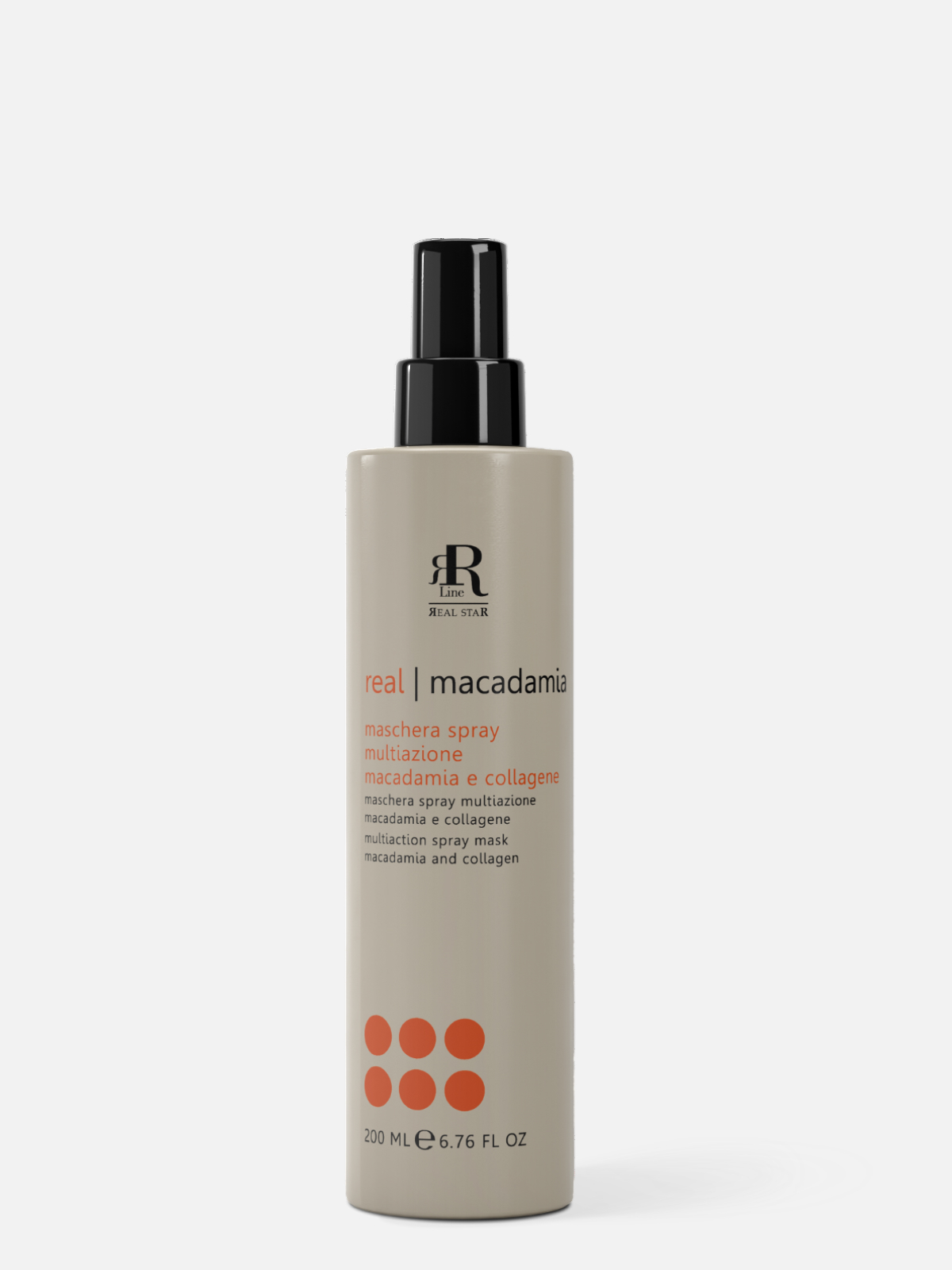 rr line real star macadamia Маска спрей несмываемая мультифункциональная для питания и защиты волос multiaction spray mask 200мл RR LINE REAL STAR MACADAMIA Маска-спрей несмываемая мультифункциональная для питания и защиты волос Multiaction Spray Mask 200мл — изображение 1