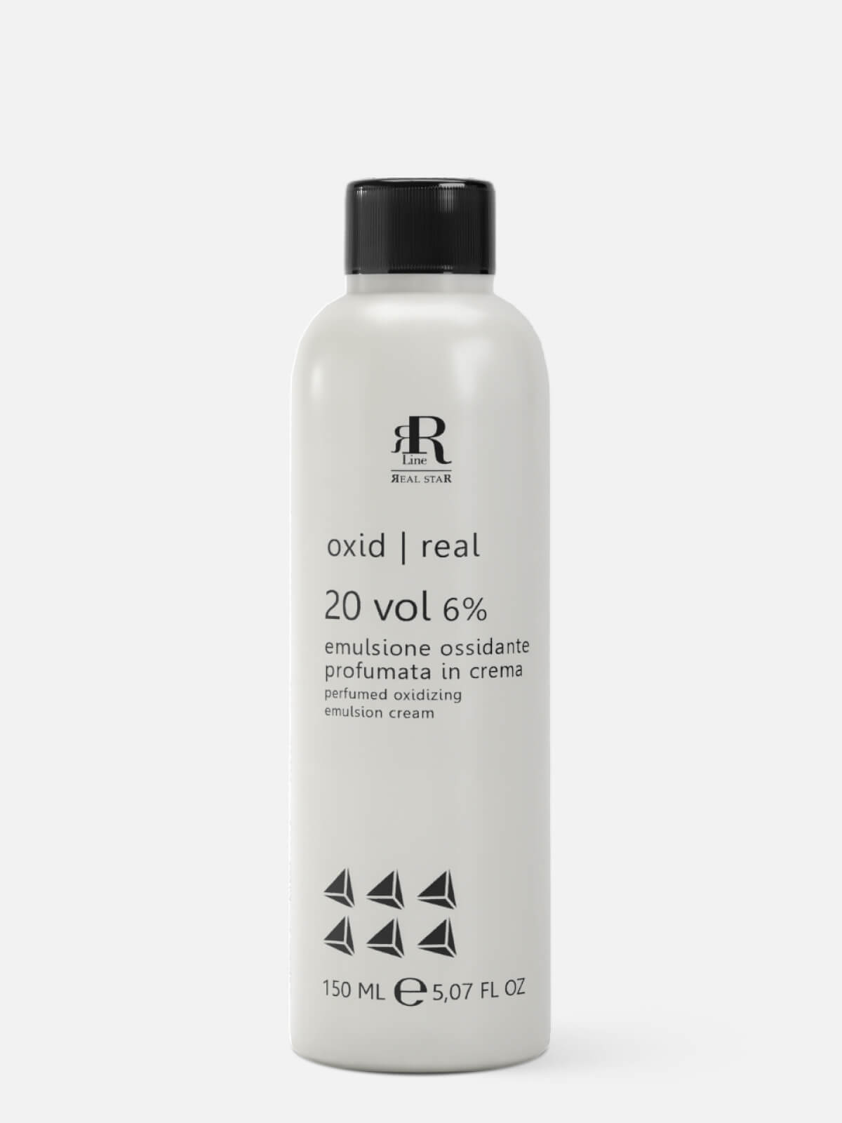 rr line real star Эмульсия окисляющая для краски для волос perfumed oxidizing emulsion cream 6% 20vol 150мл RR LINE REAL STAR Эмульсия окисляющая для краски для волос PERFUMED OXIDIZING EMULSION CREAM 6% 20VOL 150мл — изображение 1