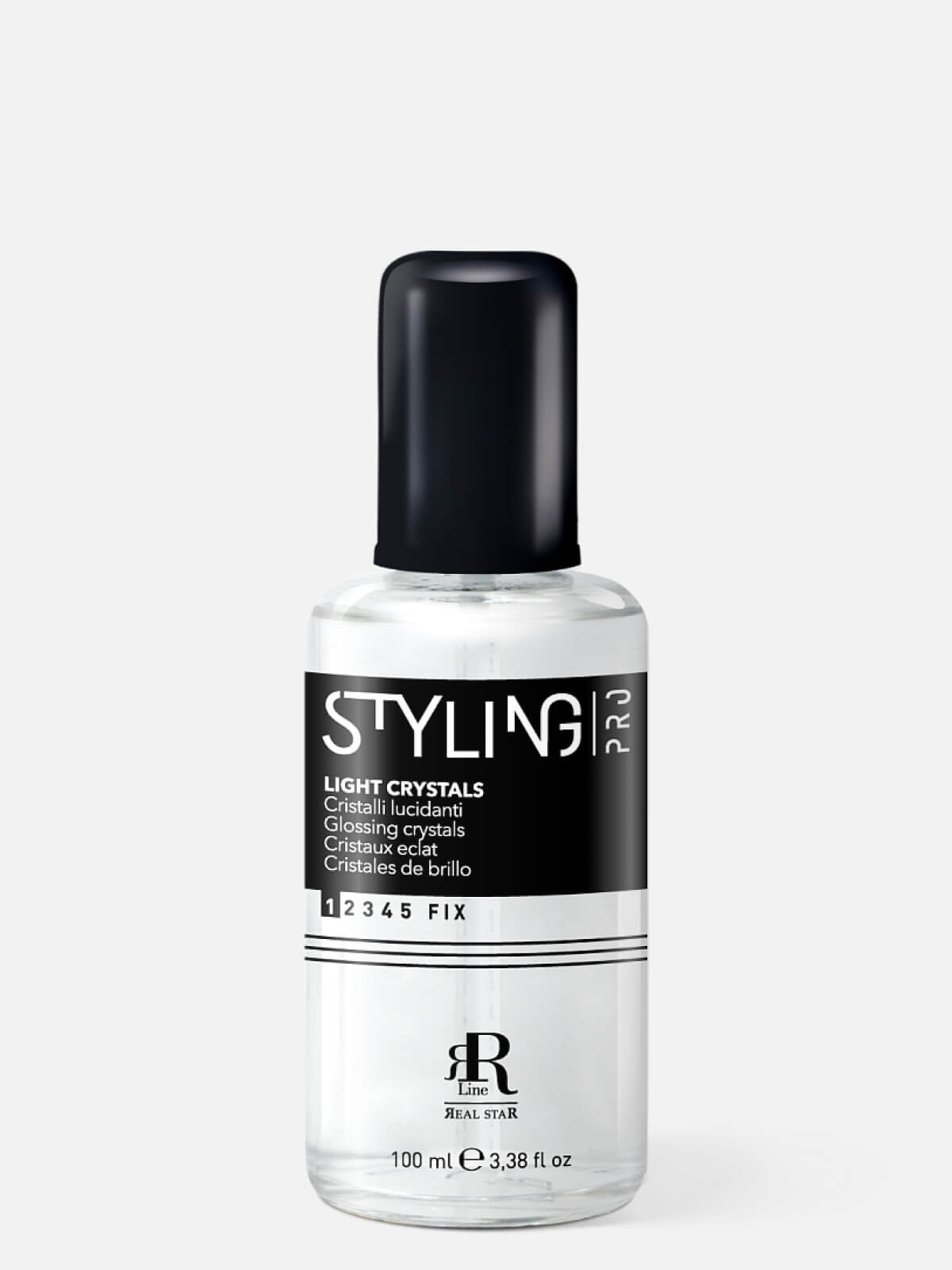 rr line real star styling pro Флюид для секущихся кончиков волос Жидкие кристаллы light crystals 100мл RR LINE REAL STAR STYLING PRO Флюид для секущихся кончиков волос Жидкие кристаллы Light Crystals 100мл — изображение 1