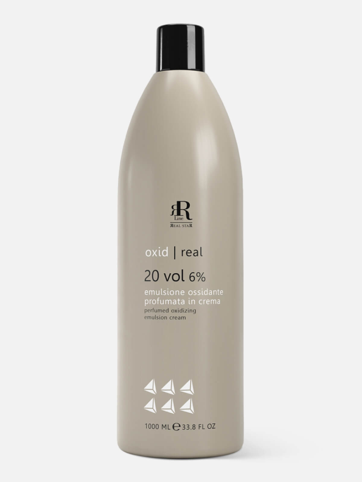 rr line real star Эмульсия окисляющая для краски для волос perfumed oxidizing emulsion cream 6% 20vol 1000мл RR LINE REAL STAR Эмульсия окисляющая для краски для волос PERFUMED OXIDIZING EMULSION CREAM 6% 20VOL 1000мл — изображение 1