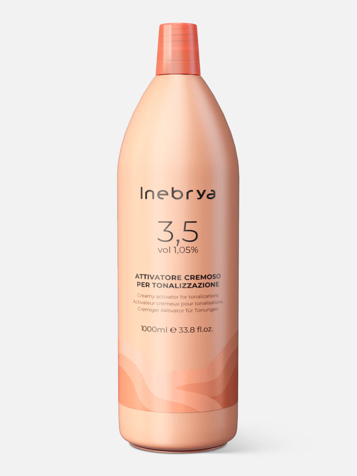 inebrya oxy Окси эмульсия для краски для волос 1,05% creamy activator for tonalizations 3,5 vol 1000мл INEBRYA OXY Окси-эмульсия для краски для волос 1,05% CREAMY ACTIVATOR FOR TONALIZATIONS 3,5 VOL 1000мл — изображение 1