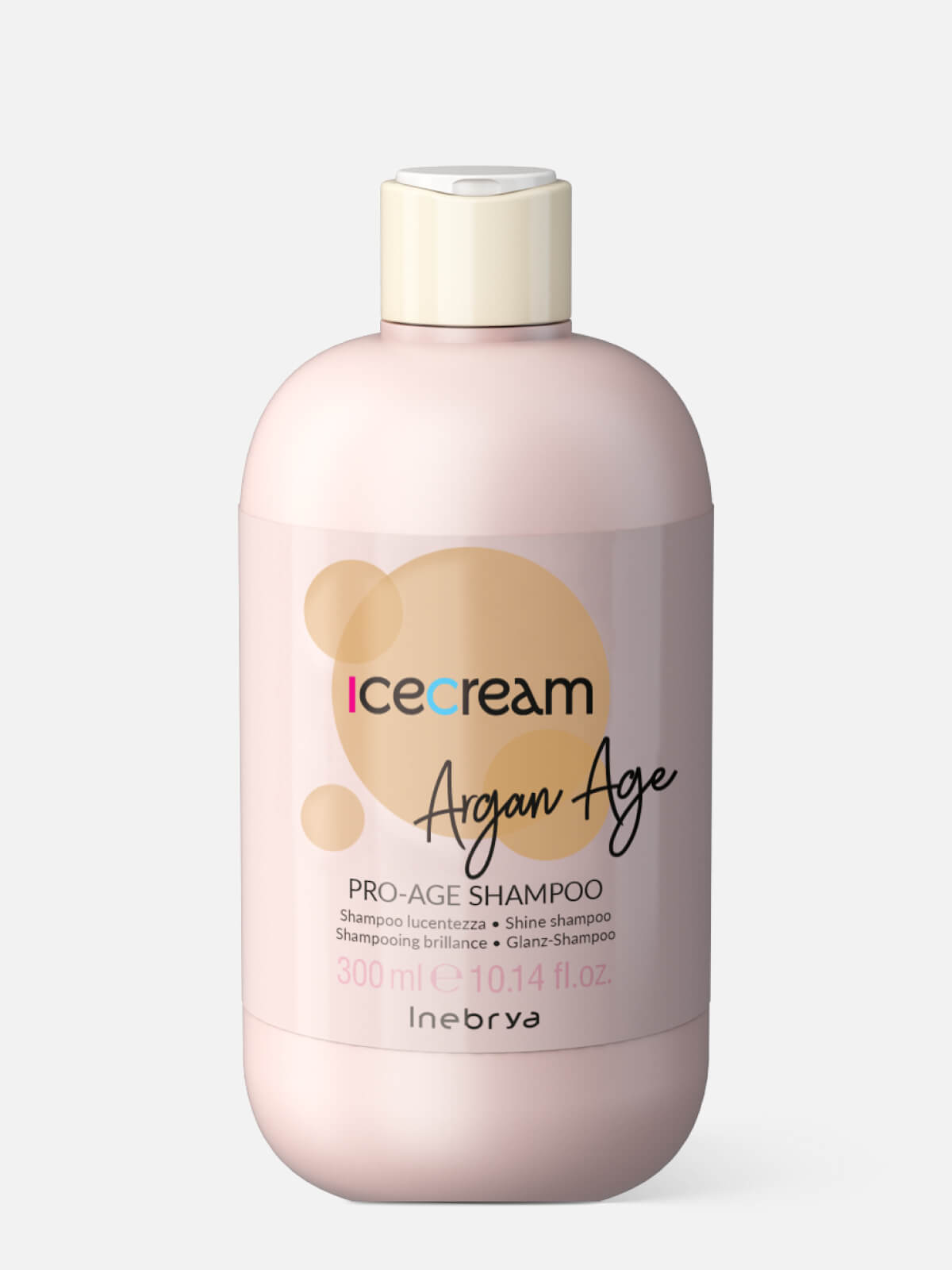 inebrya ice cream argan age Шампунь питательный для волос с маслом арганы pro age shampoo 300мл INEBRYA ICE CREAM ARGAN AGE Шампунь питательный для волос с маслом арганы PRO-AGE SHAMPOO 300мл — изображение 1