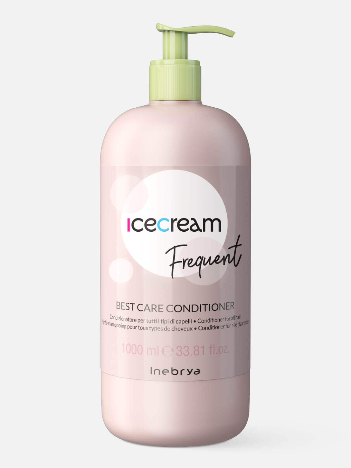 inebrya ice cream frequent Кондиционер для всех типов волос best care conditioner 1000мл INEBRYA ICE CREAM FREQUENT Кондиционер для всех типов волос BEST CARE CONDITIONER 1000мл — изображение 1