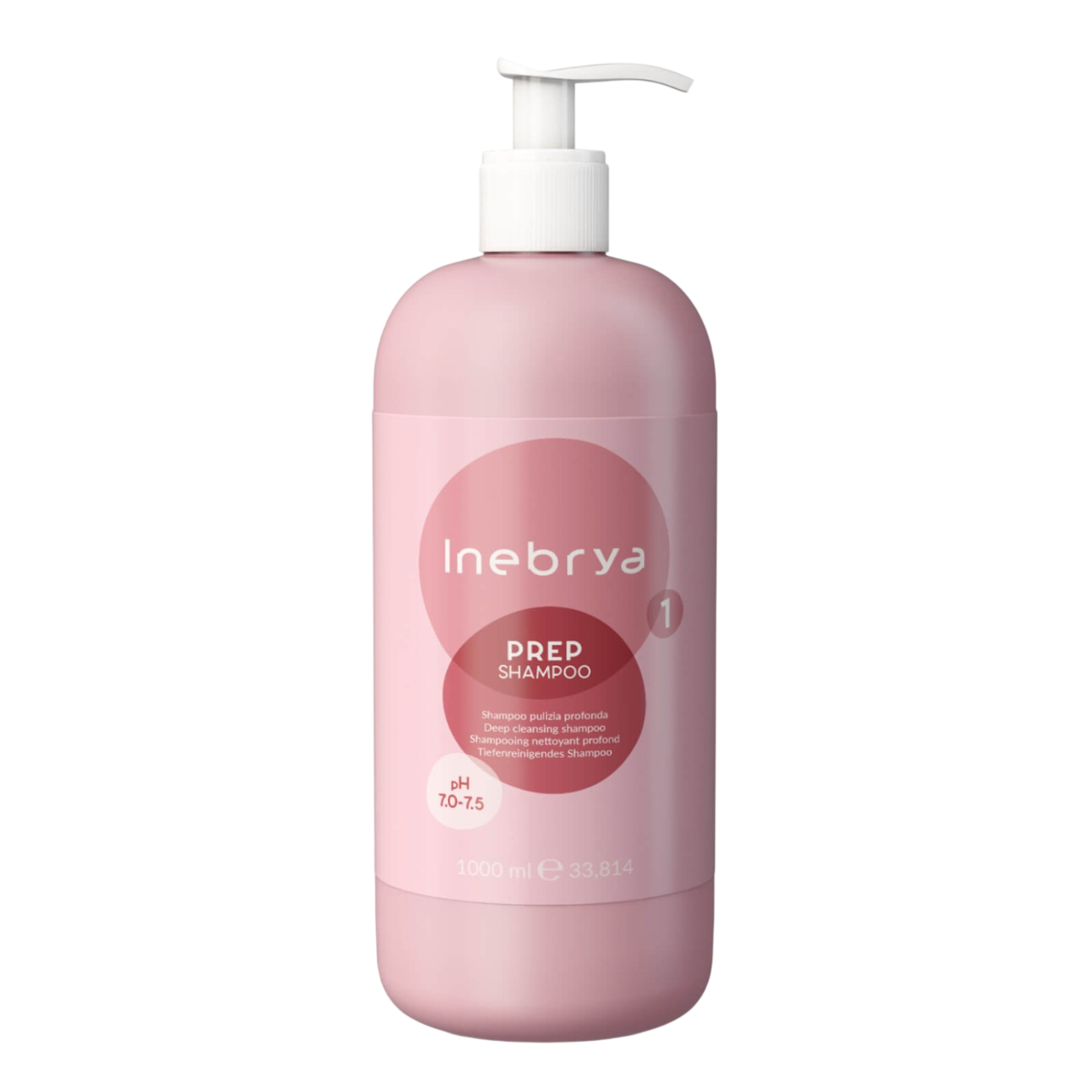 inebrya prep Шампунь для глубокого очищения волос prep shampoo 1000мл INEBRYA Prep Shampoo Шампунь для глубокого очищения волос 1000 мл — изображение 1