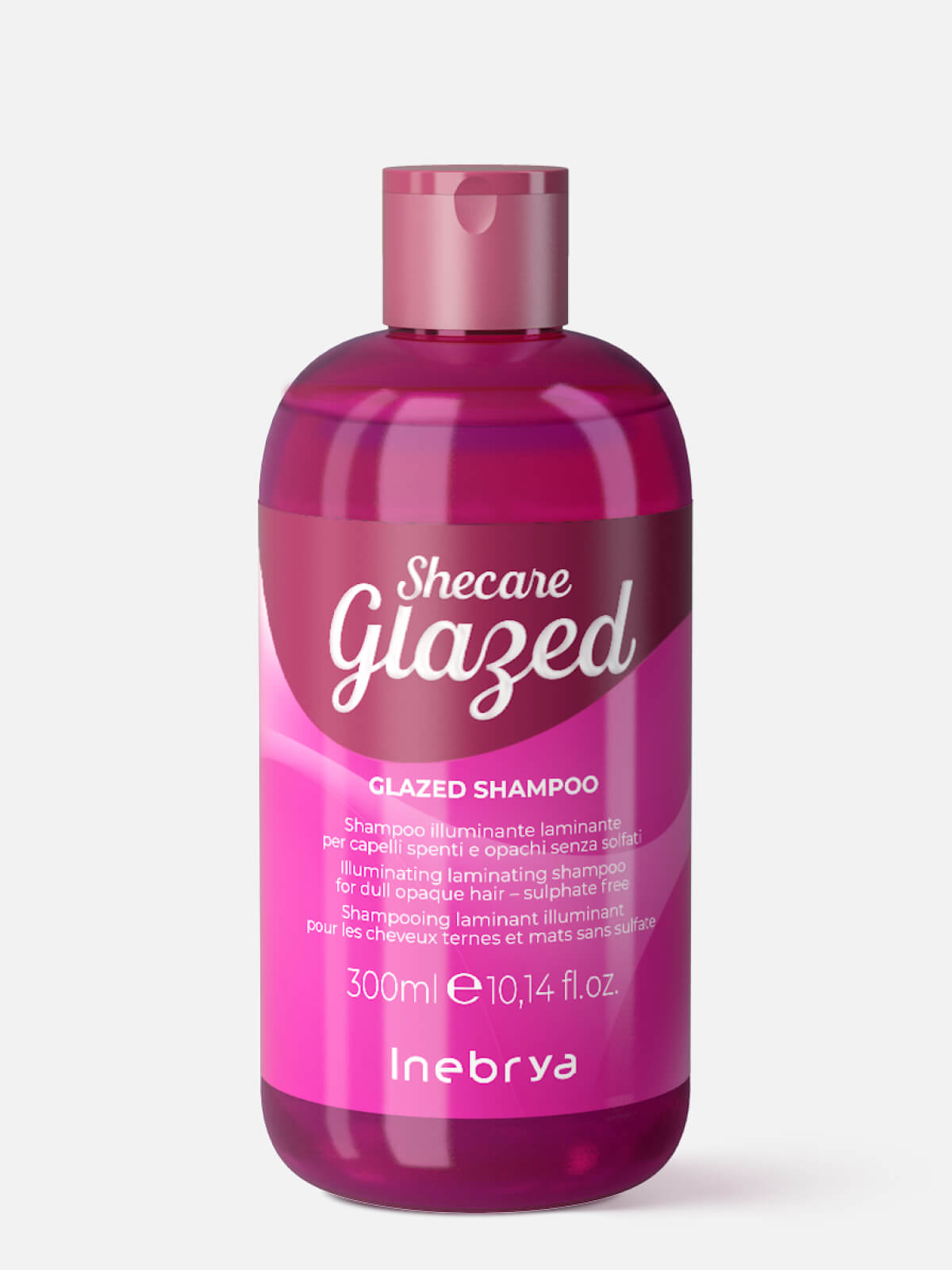 inebrya shecare glazed Шампунь для блеска волос glazed shampoo 300мл INEBRYA SHECARE GLAZED Шампунь для блеска волос GLAZED SHAMPOO 300мл — изображение 1