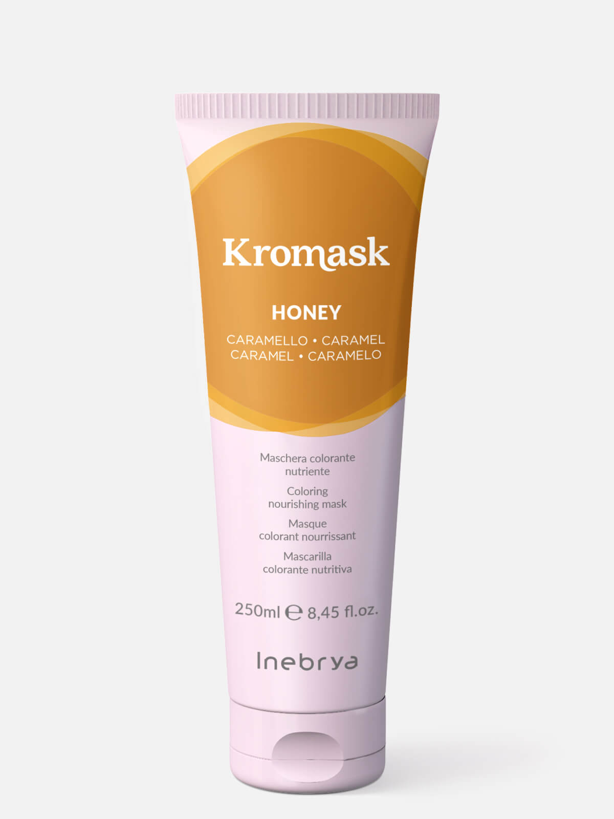 inebrya kromask Маска питательная оттеночная для волос honey/МЕДОВАЯ КАРАМЕЛЬ 250мл INEBRYA KROMASK Маска питательная оттеночная для волос HONEY/МЕДОВАЯ КАРАМЕЛЬ 250мл — изображение 1
