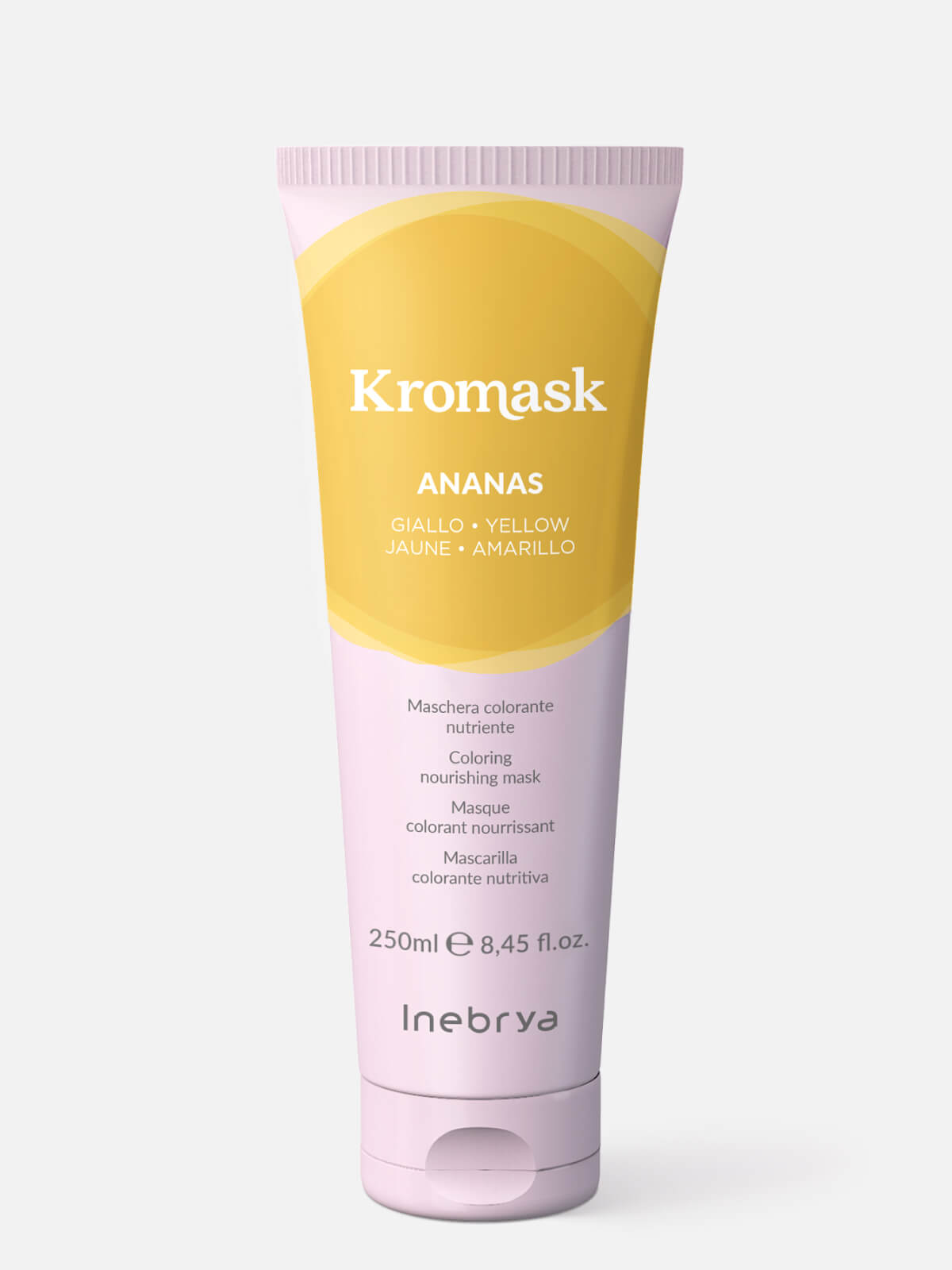 inebrya kromask Маска питательная оттеночная для волос ananas/ ЖЁЛТЫЙ АНАНАС 250мл INEBRYA KROMASK Маска питательная оттеночная для волос ANANAS/ ЖЁЛТЫЙ АНАНАС 250мл — изображение 1