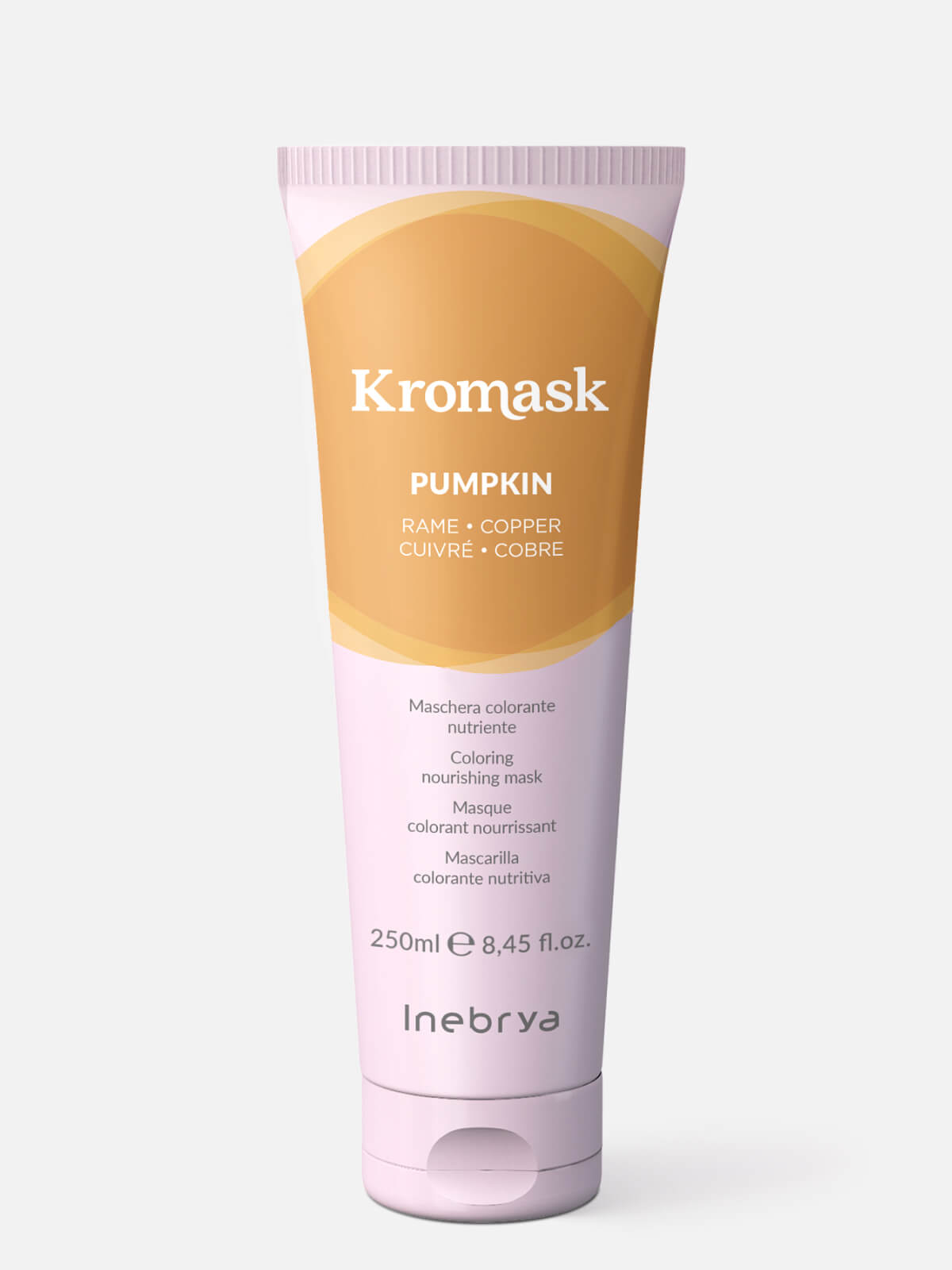 inebrya kromask Маска питательная оттеночная для волос pumpkin/ОРАНЖЕВАЯ ТЫКВА 250мл INEBRYA KROMASK Маска питательная оттеночная для волос PUMPKIN/ОРАНЖЕВАЯ ТЫКВА 250мл — изображение 1