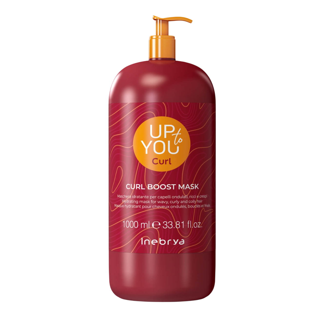 inebrya up to you curl Маска увлажняющая для кудрявых волос curl boost mask 1000мл INEBRYA Up To You Curl Boost Mask Увлажняющая маска для кудрявых волос 1000 мл — изображение 1