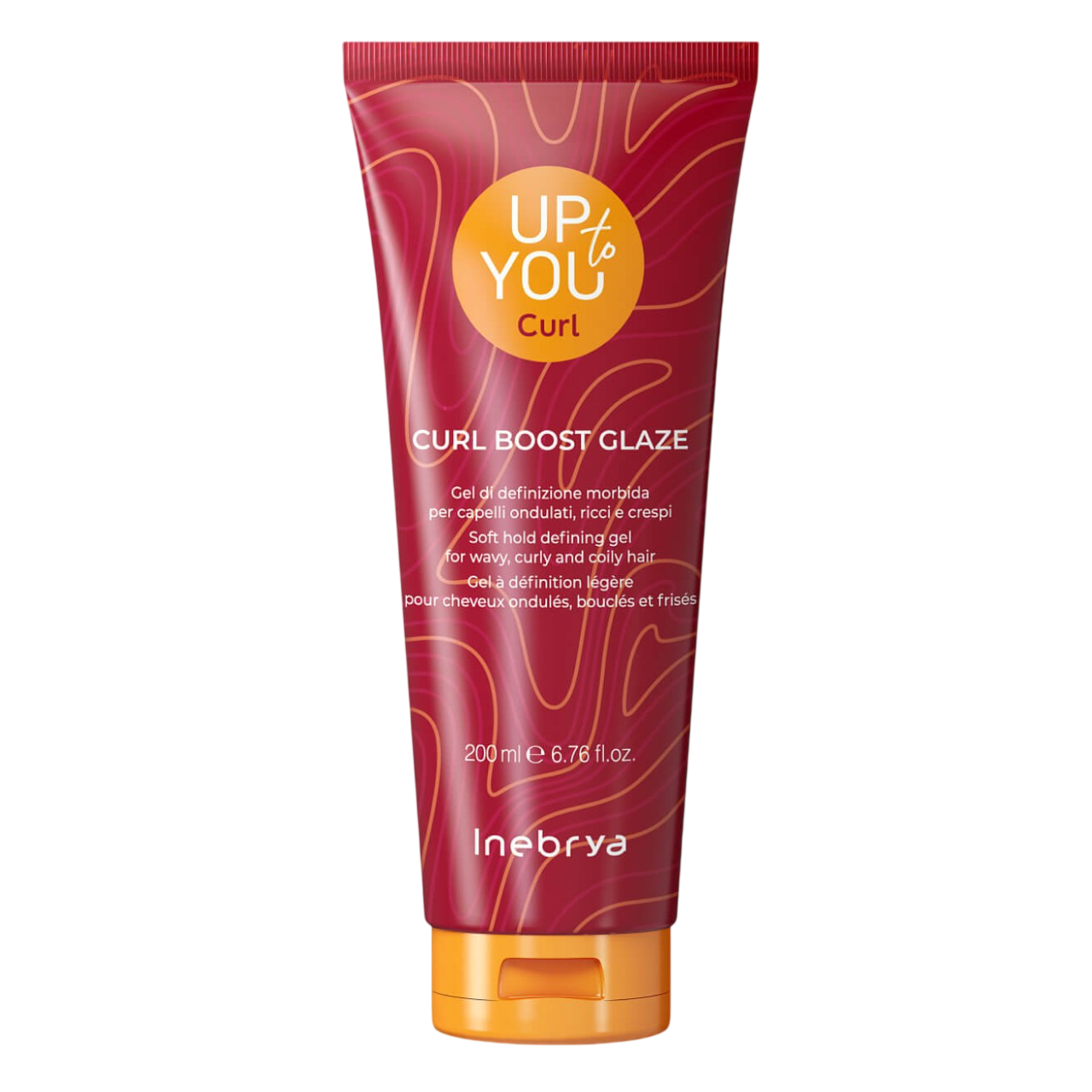 inebrya up to you curl Гель для укладки кудрявых волос curl boost glaze 200мл INEBRYA Up To You Curl Curl Boost Glaze Гель для укладки кудрявых волос 200 мл — изображение 1