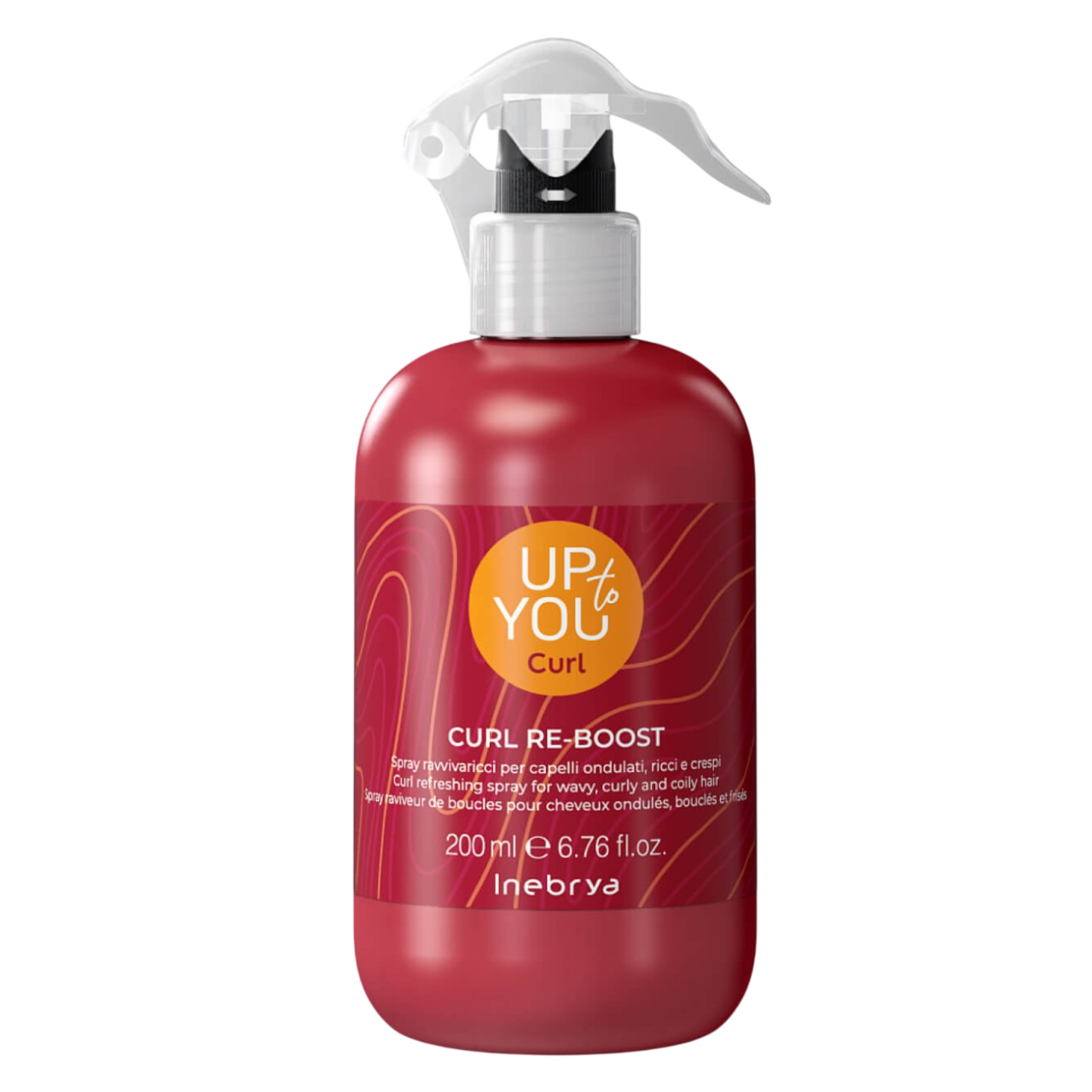 inebrya up to you curl Спрей увлажняющий для кудрявых волос curl re boost 250мл INEBRYA Up To You Curl Curl Re-Boost Спрей увлажняющий для кудрявых волос 200 мл — изображение 1