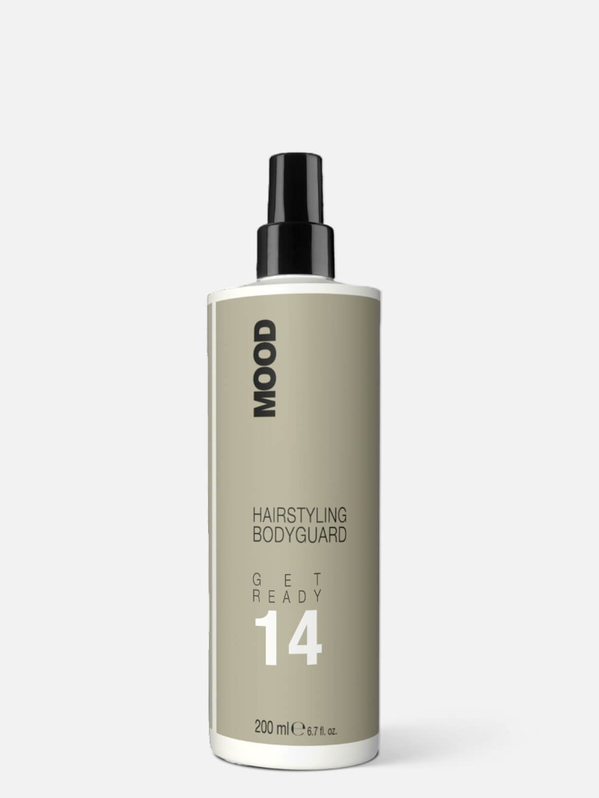 mood bodyguard 14 Спрей кондиционер термозащитный для укладки волос get ready 200мл MOOD BODYGUARD 14 Спрей-кондиционер термозащитный для укладки волос GET READY 200мл — изображение 1