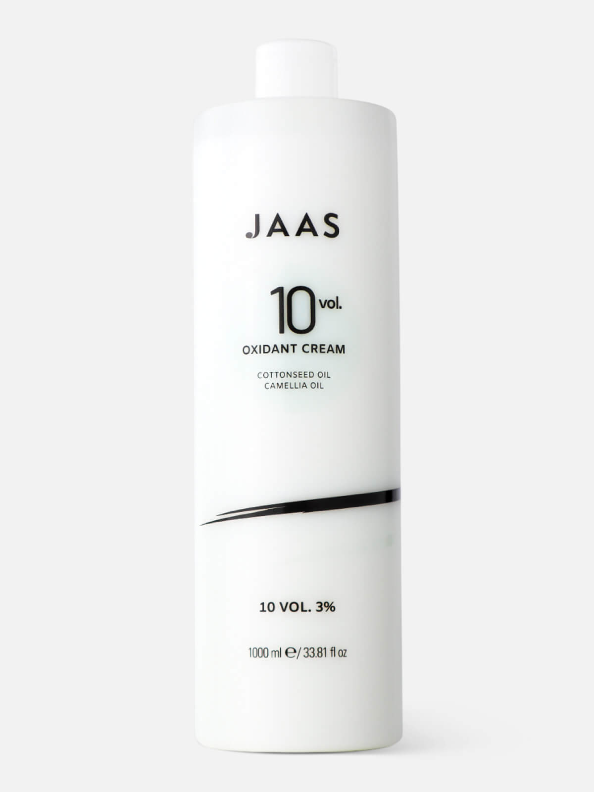 jaas Крем окисляющий для краски с маслом семян хлопка и камелии 3% oxidant cream 10 vol. 1000мл JAAS Oxidant Cream 3% 10 Vol Крем окисляющий с маслом семян хлопка и камелии 1000 мл — изображение 1