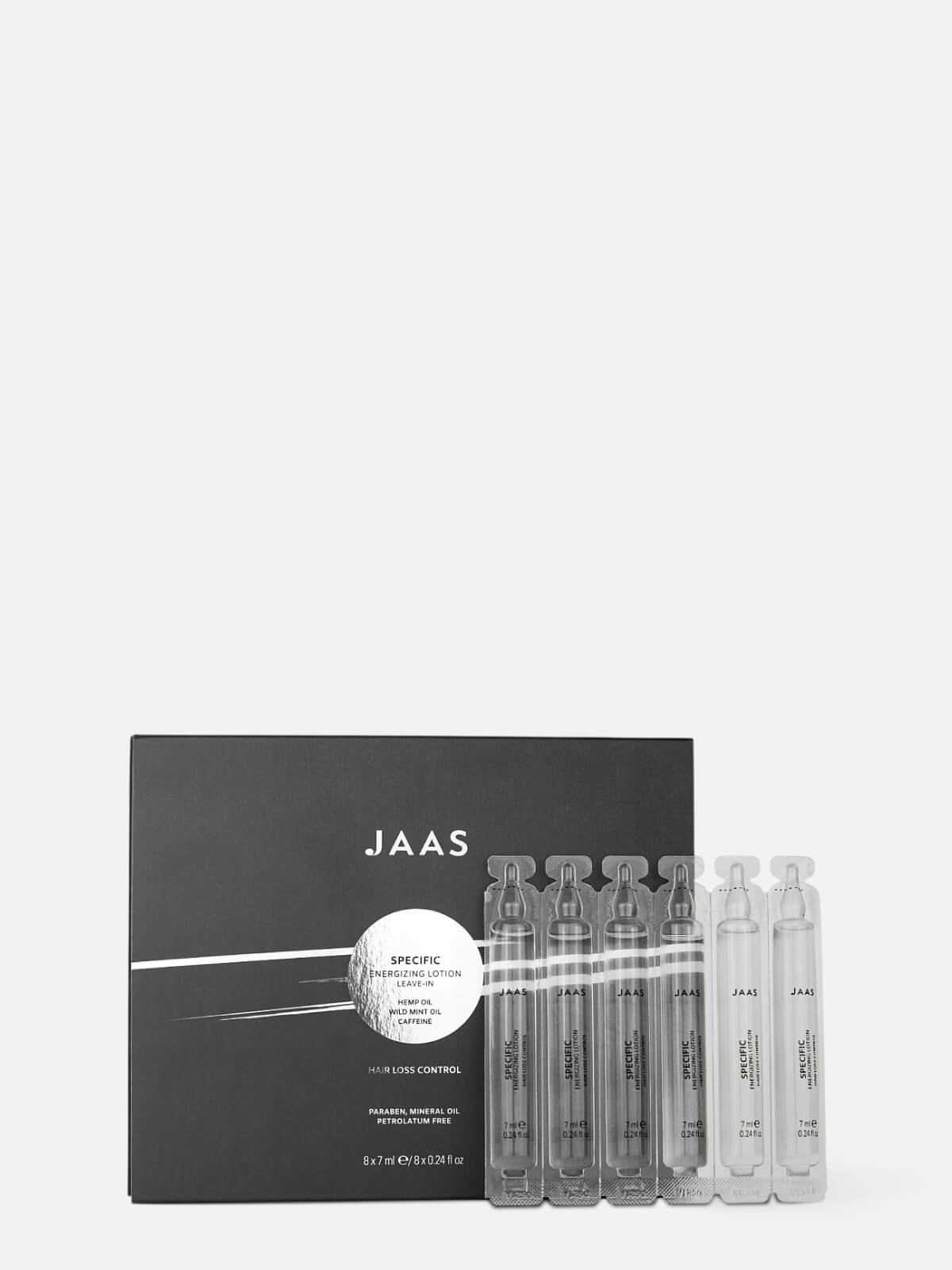 jaas specific Лосьон для укрепления волос energizing lotion hair loss control 8шт х 7мл JAAS SPECIFIC Лосьон для укрепления волос Energizing Lotion Hair Loss Control 8шт х 7мл — изображение 1