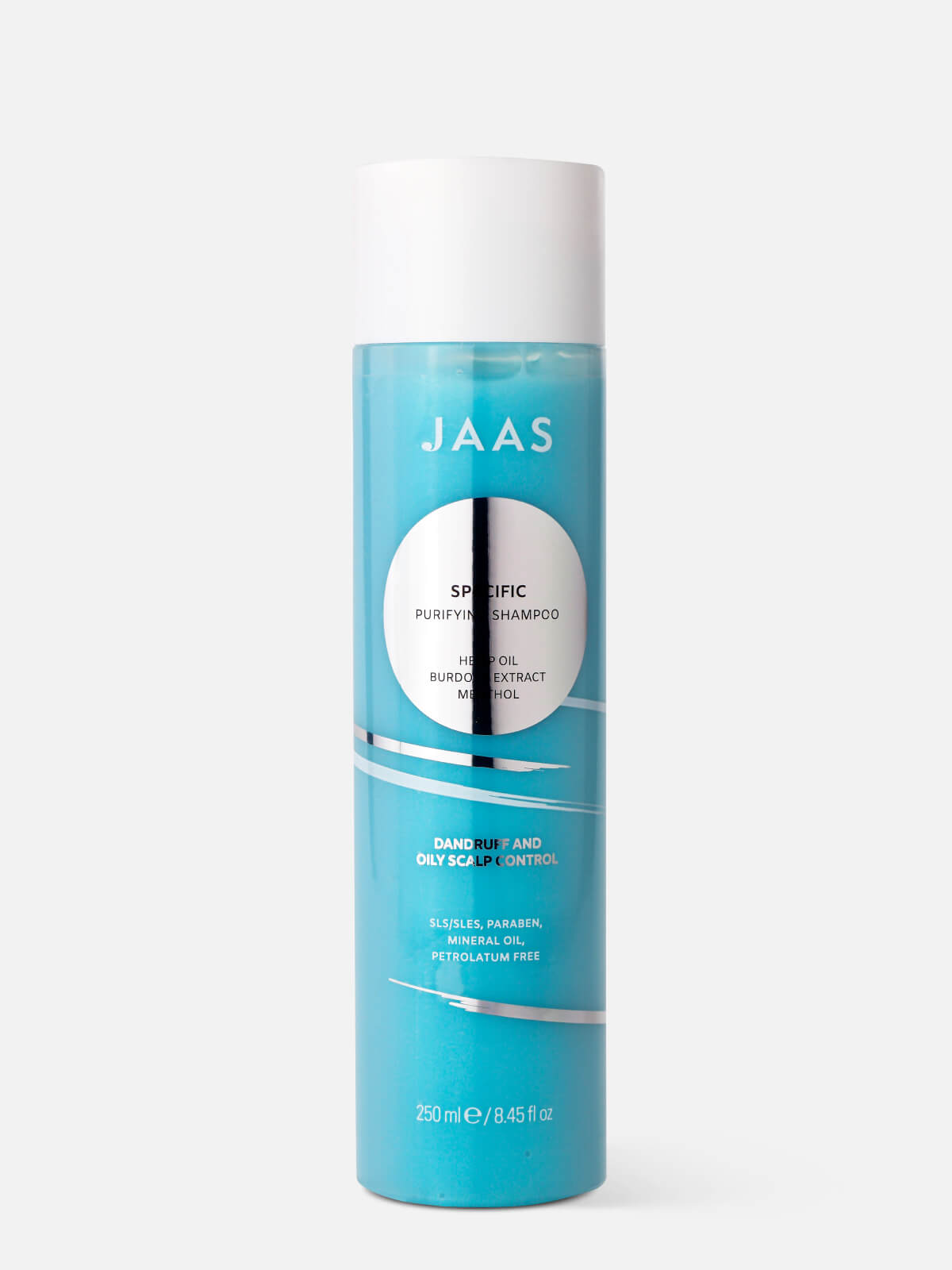 jaas specific Шампунь для волос очищающий purifying shampoo dandruff and oily scalp control 250мл JAAS SPECIFIC Шампунь для волос очищающий Purifying Shampoo Dandruff and Oily Scalp Control 250мл — изображение 1