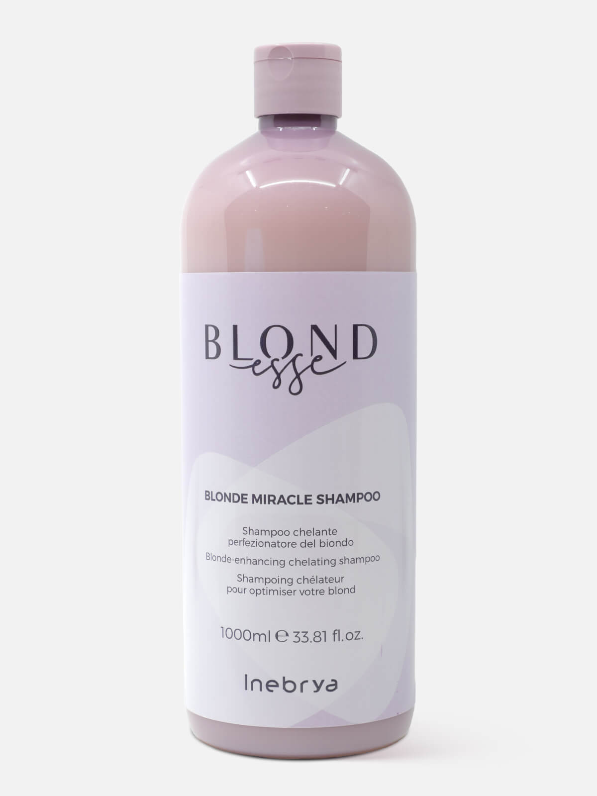 inebrya blondesse Шампунь для осветленных волос blonde miracle shampoo 1000мл INEBRYA BLONDESSE Шампунь для осветленных волос BLONDE MIRACLE SHAMPOO 1000мл — изображение 1