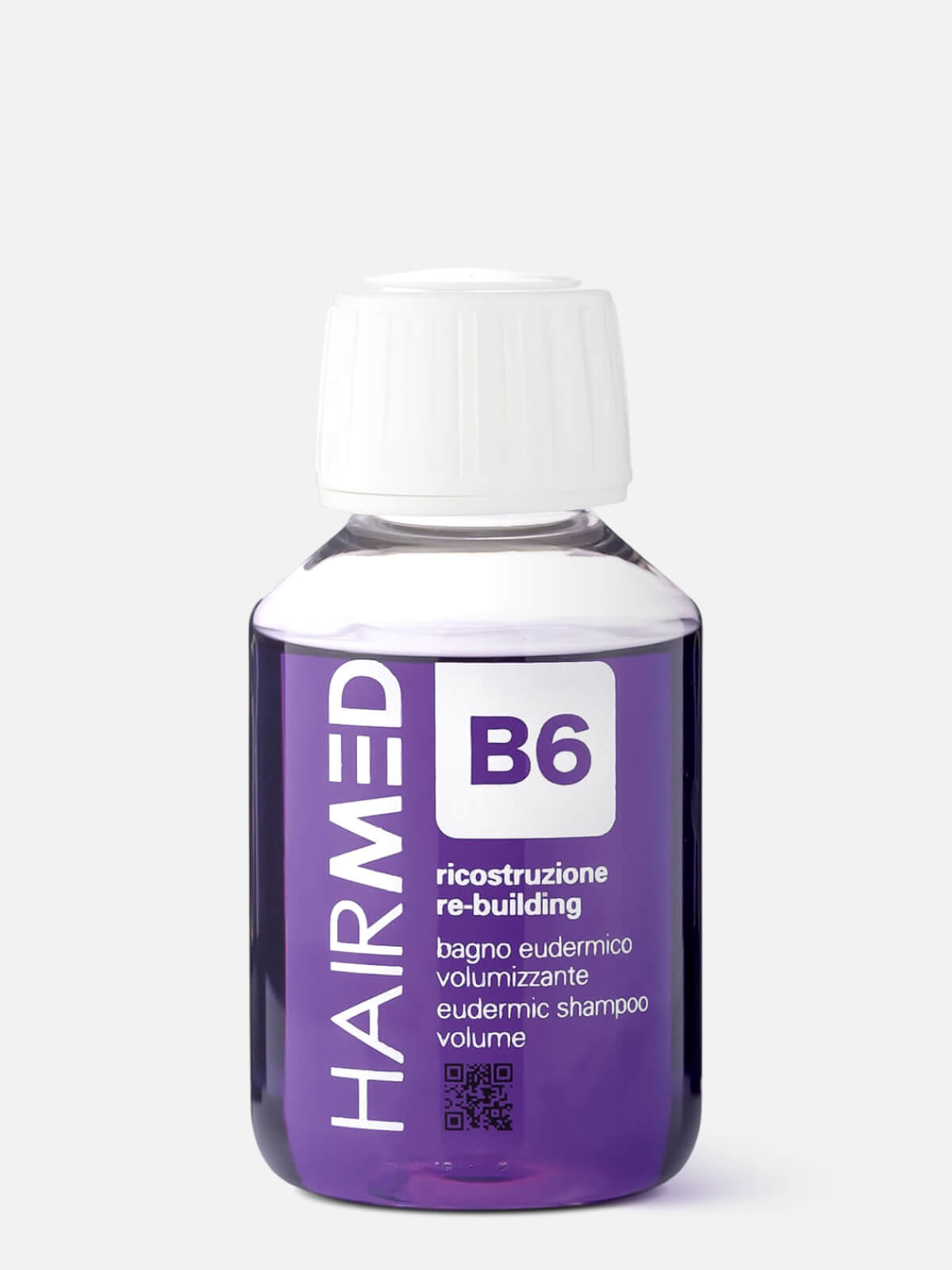 hairmed re building b6 Шампунь для объема волос eudermic shampoo volume 100мл HAIRMED RE-BUILDING B6 Шампунь для объема волос Eudermic Shampoo Volume 100мл — изображение 1