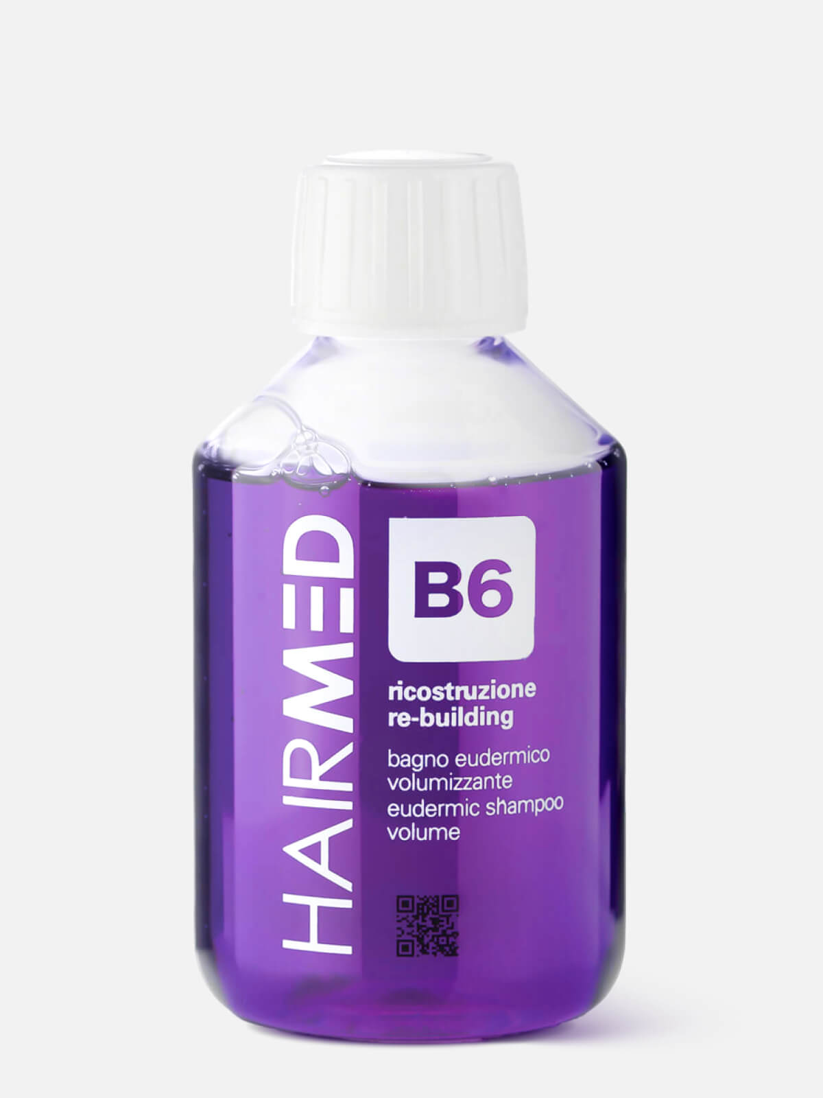 hairmed re building b6 Шампунь для объема волос eudermic shampoo volume 200мл HAIRMED RE-BUILDING B6 Шампунь для объема волос Eudermic Shampoo Volume 200мл — изображение 1