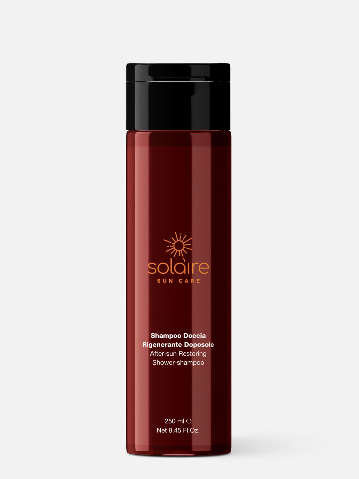 solaire Шампунь для волос и тела после солнца after sun restoring shower shampoo 250мл SOLAIRE Шампунь для волос и тела после солнца After-sun Restoring Shower-shampoo 250мл — изображение 1