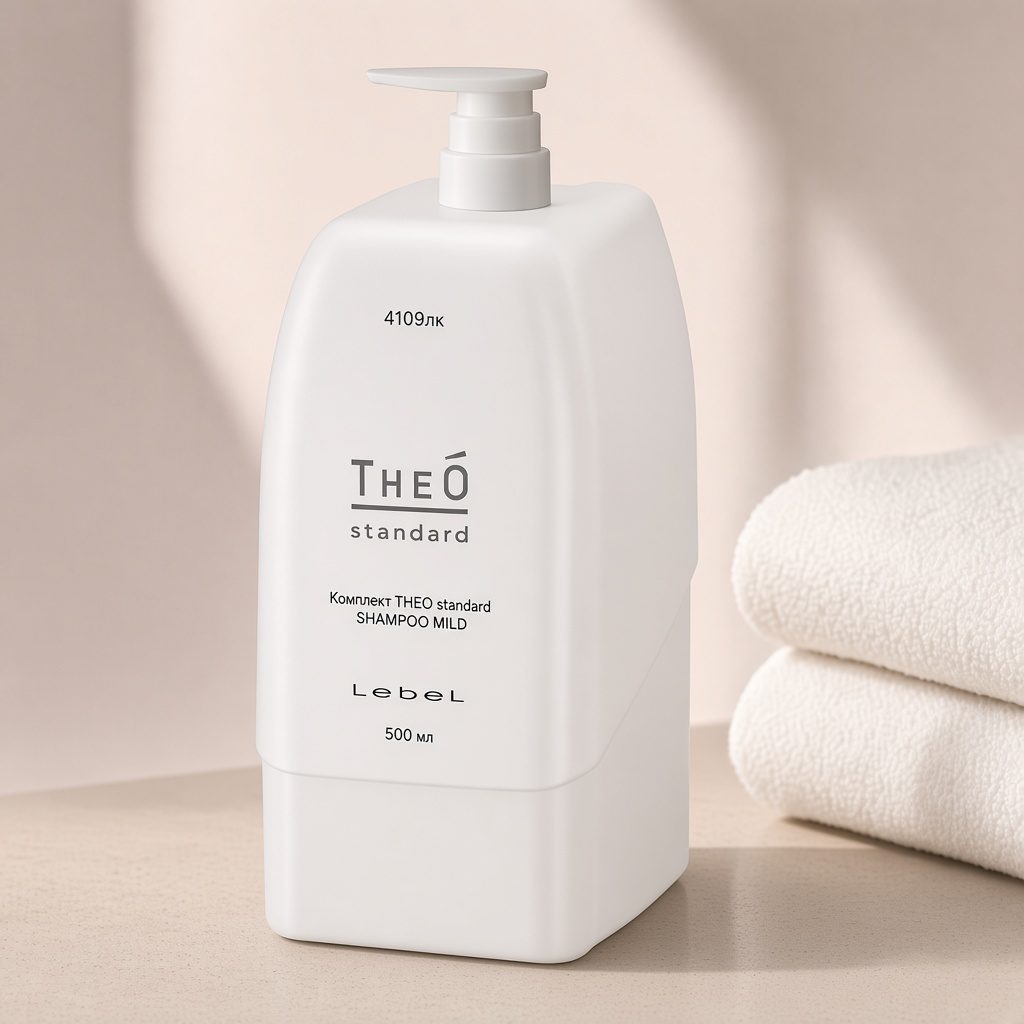 4109лк, Комплект theo standard shampoo mild, 500 мл, lebel 4109лк, Комплект THEO standard SHAMPOO MILD, 500 мл, Lebel — изображение 1