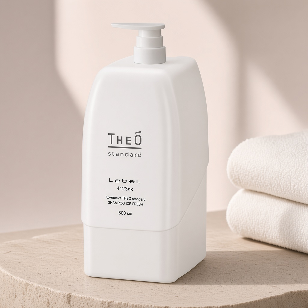 4123лк, Комплект theo standard shampoo ice fresh , 500 мл, lebel 4123лк, Комплект THEO standard SHAMPOO ICE FRESH , 500 мл, Lebel — изображение 1