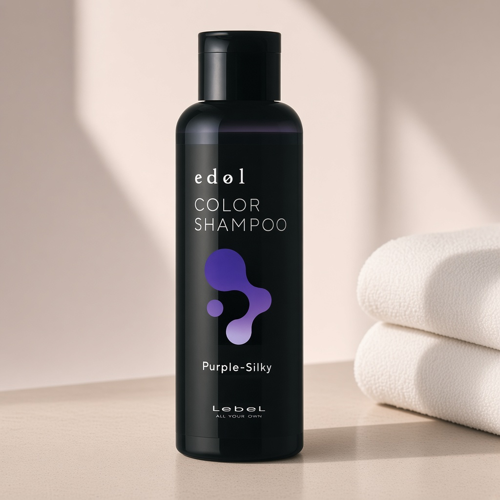 3208лп, Шампунь корректор цвета edol color shampoo purple silky ps (фиолетовый), 150 мл, lebel 3208лп, Шампунь-корректор цвета edol Color Shampoo Purple-Silky PS (фиолетовый), 150 мл, Lebel — изображение 1