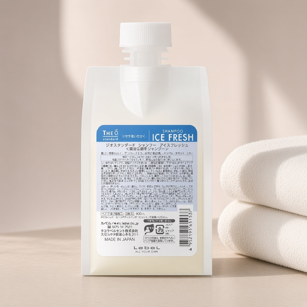 1719лп, Шампунь освежающий theo standard shampoo ice fresh, refill, 500 мл, lebel 1719лп, Шампунь освежающий THEO standard SHAMPOO ICE FRESH, Refill, 500 мл, Lebel — изображение 1