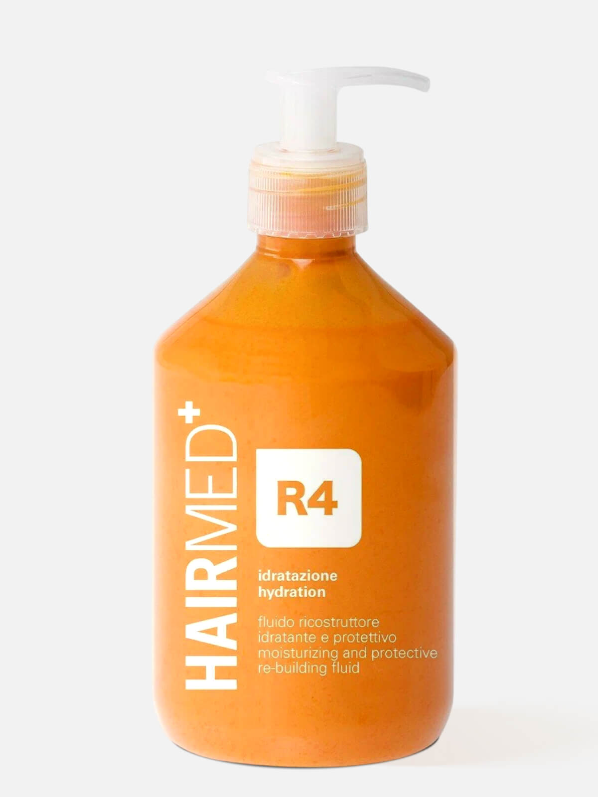 hairmed hydration r4 Флюид для увлажнения сухих волос moisturizing and protective re building fluid 500мл HAIRMED HYDRATION R4 Флюид для увлажнения сухих волос Moisturizing and Protective Re-Building Fluid 500мл — изображение 1