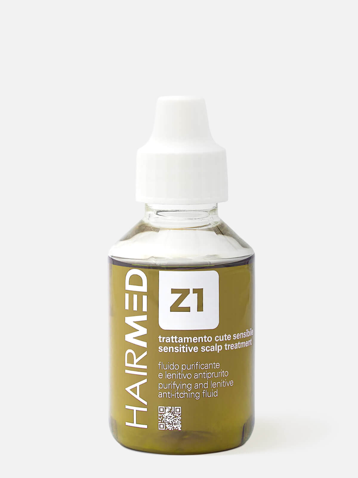 hairmed sensitive scalp treatment z1 Флюид успокаивающий для чувствительной кожи purifying anti itching fluid 100мл HAIRMED SENSITIVE SCALP TREATMENT Z1 Флюид успокаивающий для чувствительной кожи Purifying Anti-itching Fluid 100мл — изображение 1