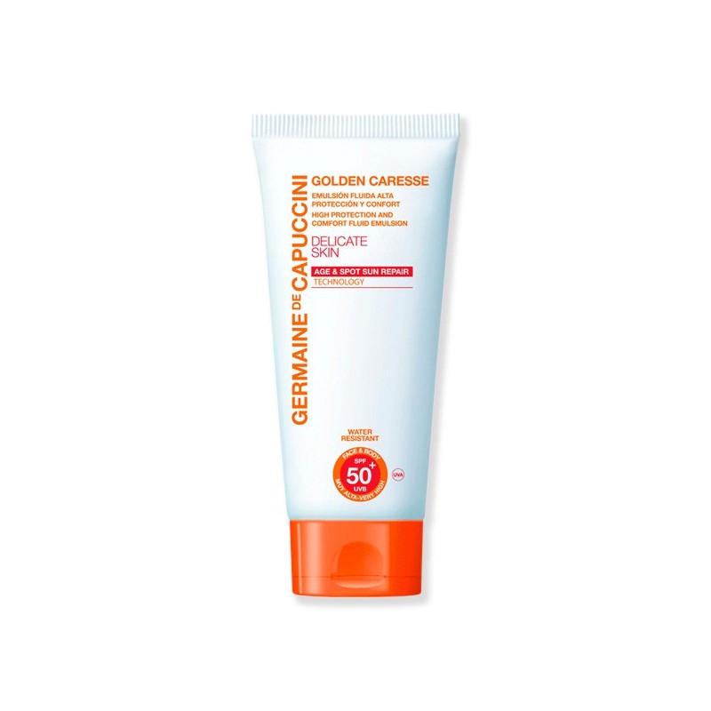 germaine de capuccini high prot.and comfort fluid emul. spf50 Эмульсия солнцезащитная с высокой степенью защиты spf50 150 мл Germaine de Capuccini High Prot.and Comfort Fluid Emul. SPF50 Эмульсия солнцезащитная с высокой степенью защиты SPF50 150 мл — изображение 1