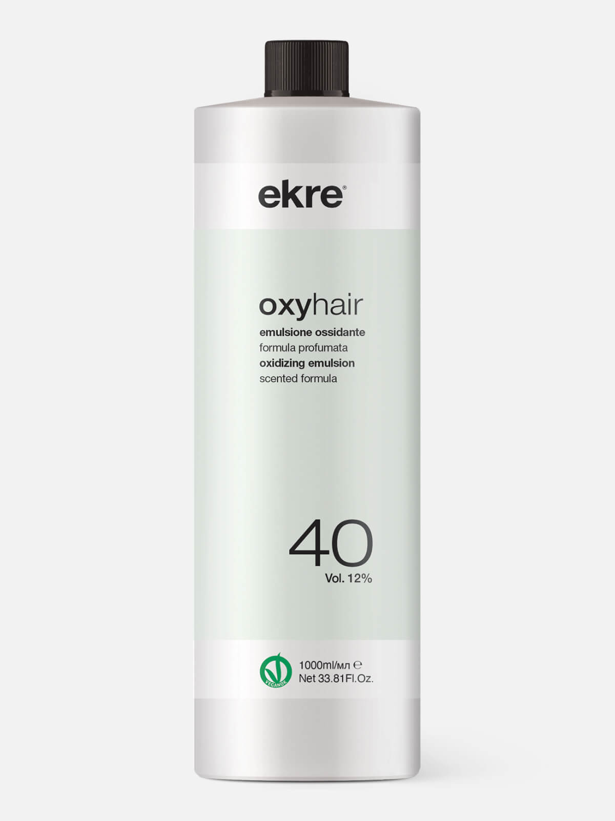 ekre Эмульсия окислительная для краски 12% oxidizing emulsion 40vol 1000мл EKRE Эмульсия окислительная для краски 12% Oxidizing Emulsion 40vol 1000мл — изображение 1