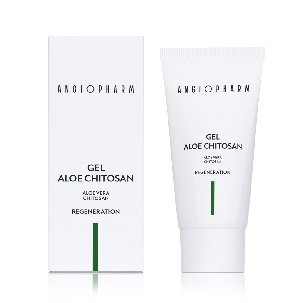 angiopharm gel aloe chitosan / гель алоэ хитозан 30 мл Angiopharm Gel aloe-chitosan / гель алоэ-хитозан 30 мл — изображение 1