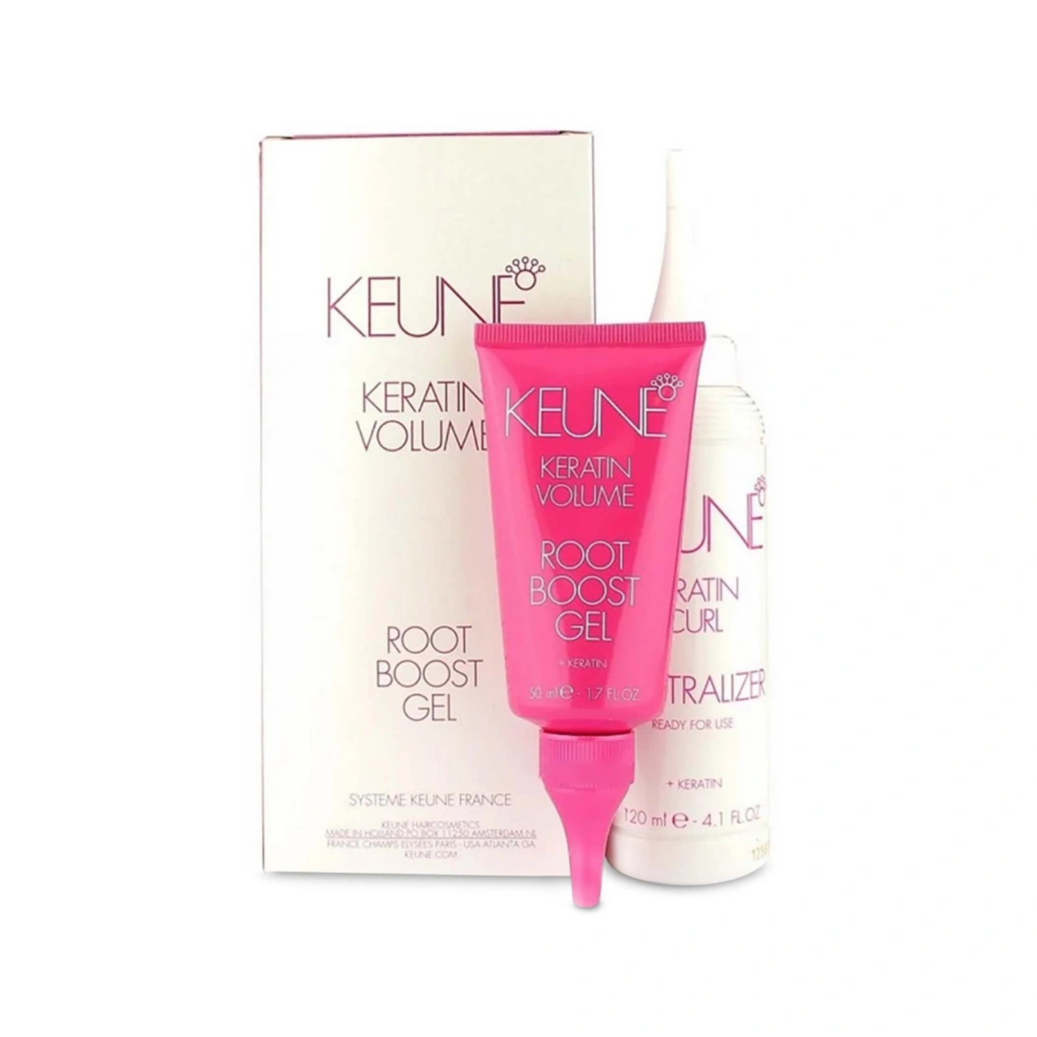 Прикорневой гель Кератиновый объем (набор) keratin volume boost gel keune Прикорневой гель Кератиновый объем (набор) KERATIN VOLUME BOOST GEL KEUNE — изображение 1