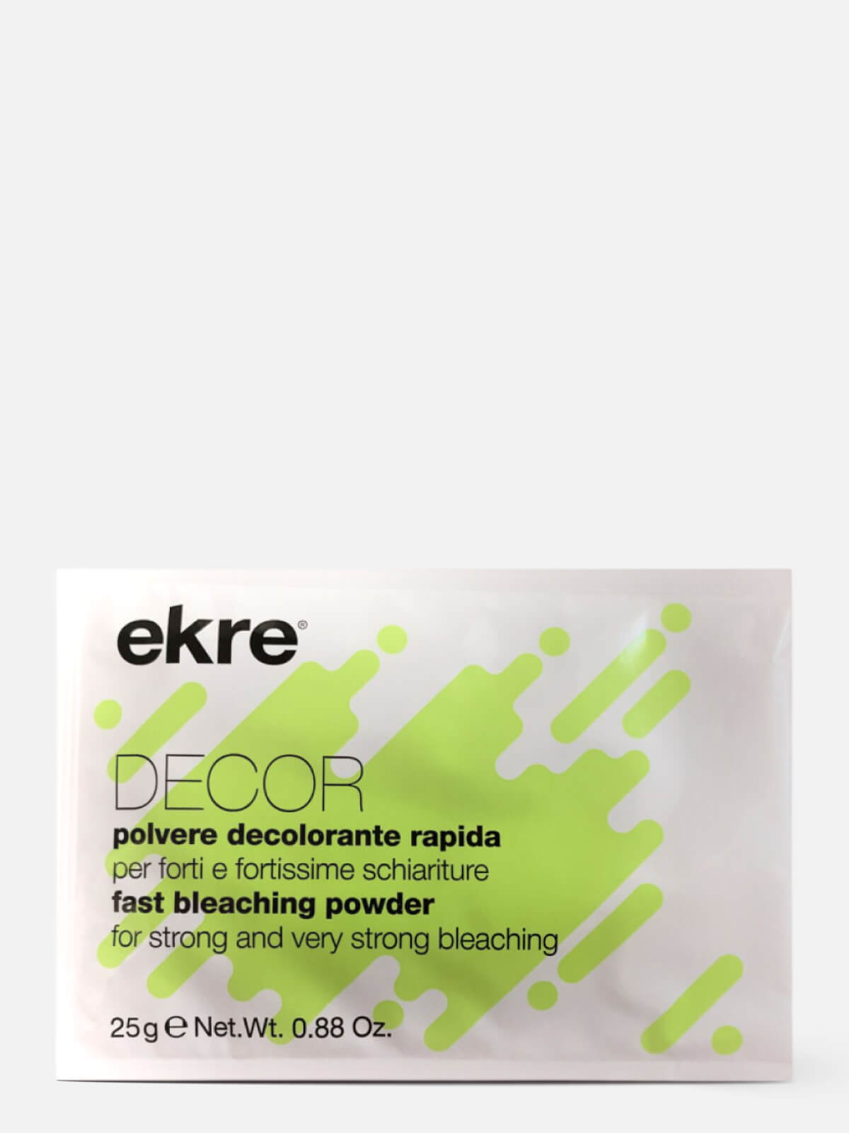 ekre decor Порошок обесцвечивающий для экспресс осветления волос fast bleaching powder 25гр EKRE DECOR Порошок обесцвечивающий для экспресс-осветления волос Fast Bleaching Powder 25гр — изображение 1