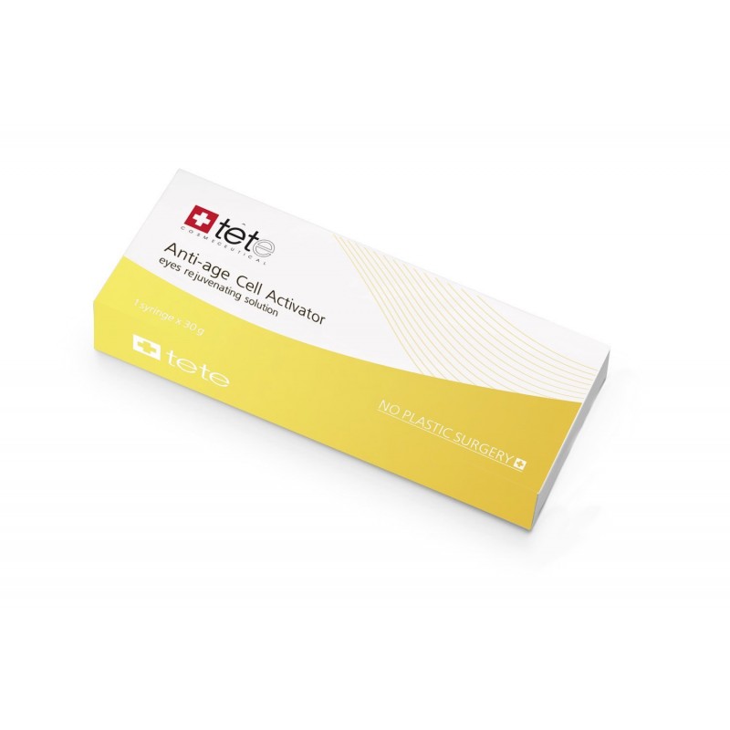 Омолаживающий крем для век anti age cell activator eyes rejuvenating solution 30 мл tete Омолаживающий крем для век Anti-age Cell Activator eyes rejuvenating solution 30 мл TETE — изображение 1