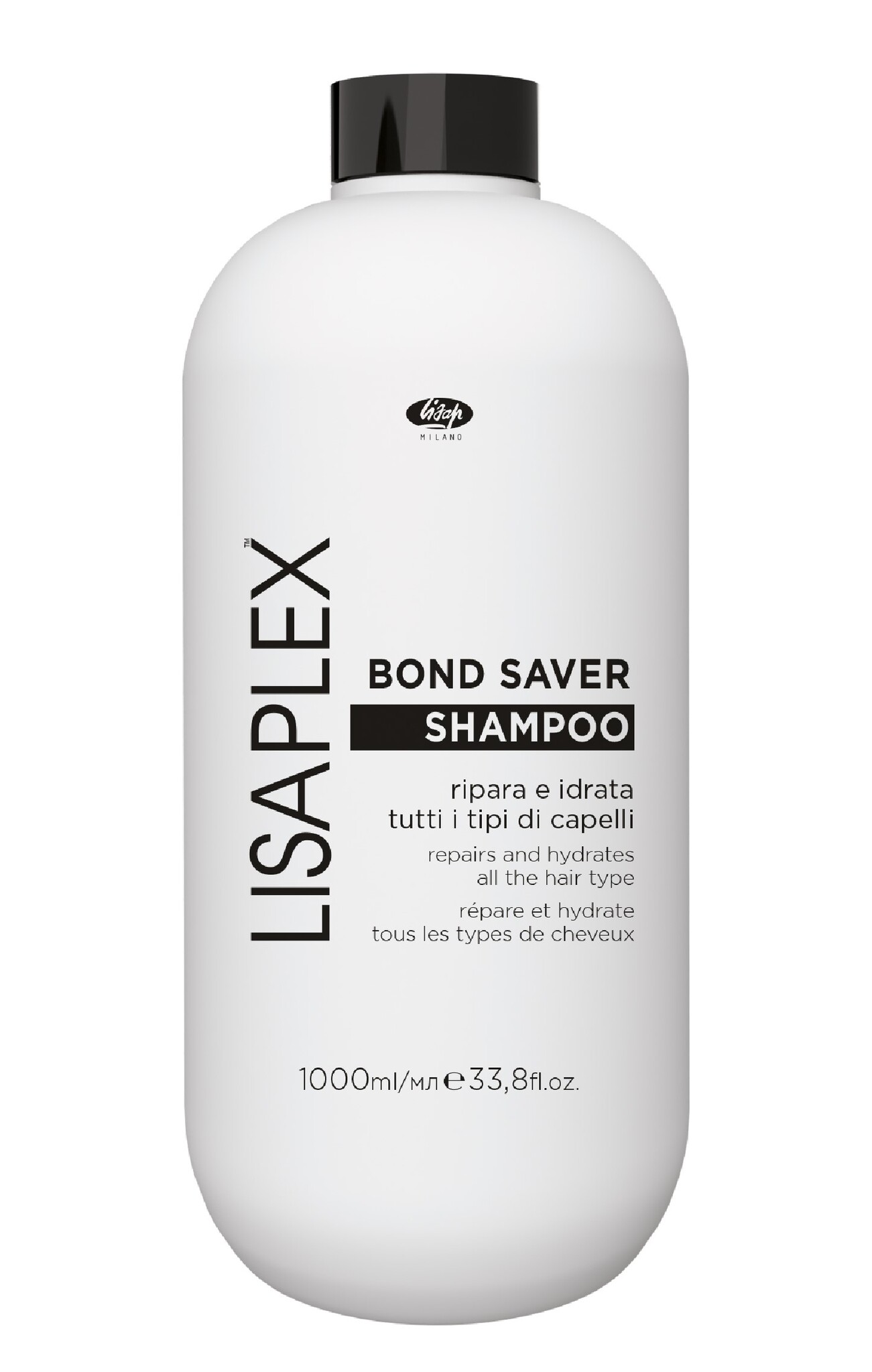 lisap lisaplex bond saver Восстанавливающий шампунь "lisaplex bond saver shampoo" 1000 мл LISAP LISAPLEX BOND SAVER Восстанавливающий шампунь - "LISAPLEX BOND SAVER SHAMPOO" 1000 мл — изображение 1