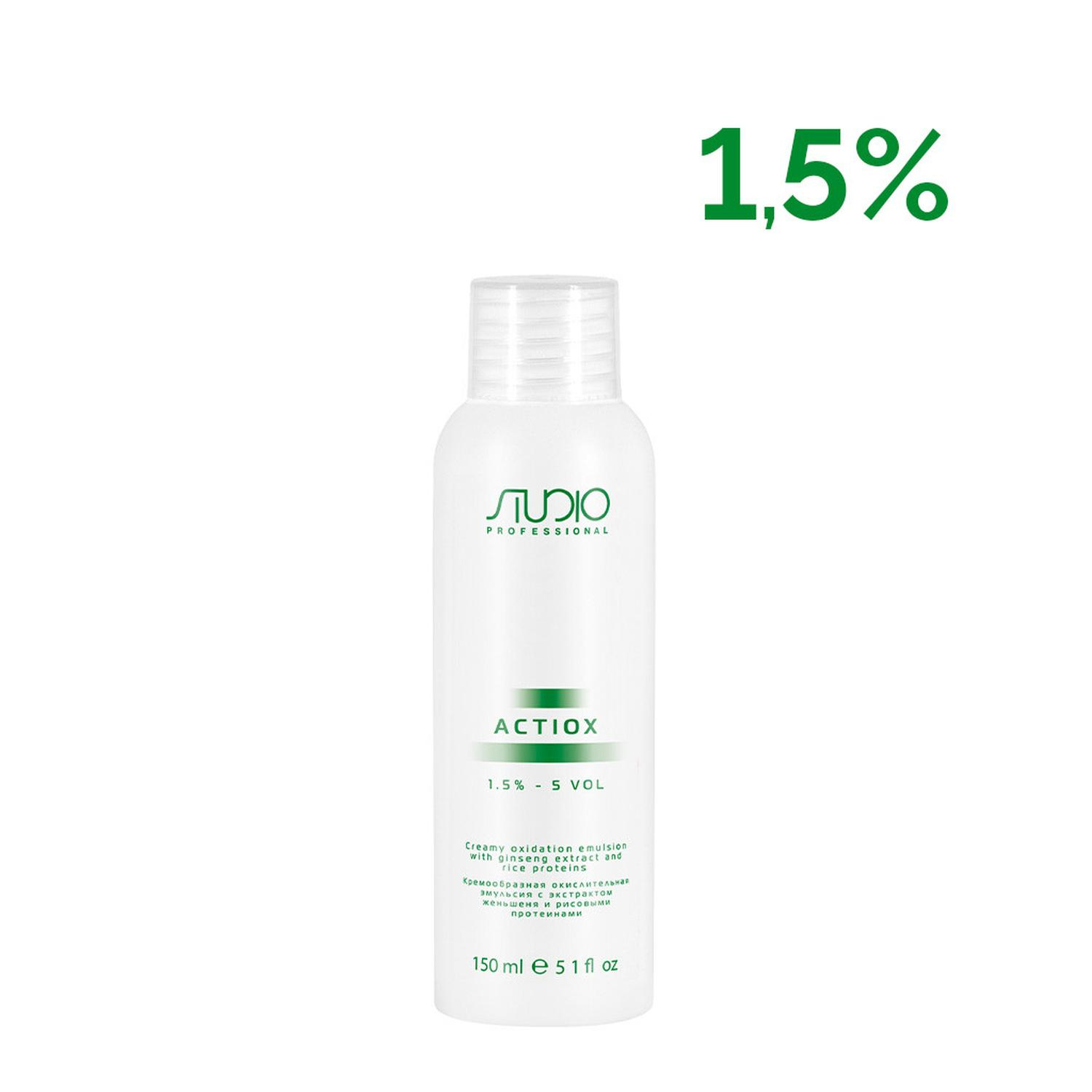 kapous actiox Крем эмульсия с женьш и рисом 1,5% 150 мл Kapous ActiOx Крем- эмульсия с женьш и рисом 1,5% 150 мл — изображение 1