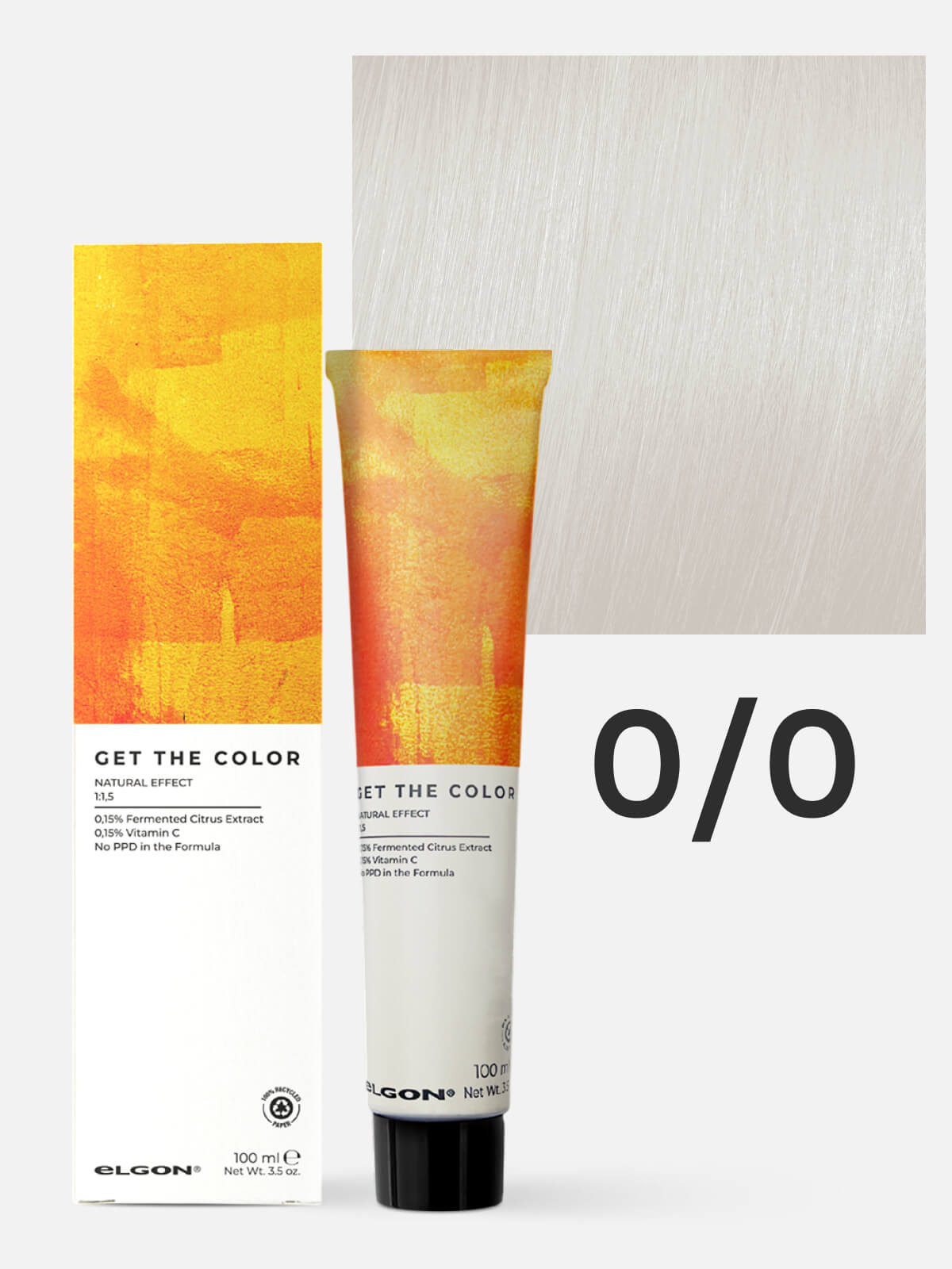 elgon get the color Крем краситель для стойкого окрашивания волос 0.0 нейтральный 100мл ELGON GET THE COLOR Крем-краситель для стойкого окрашивания волос 0.0 нейтральный 100мл — изображение 1