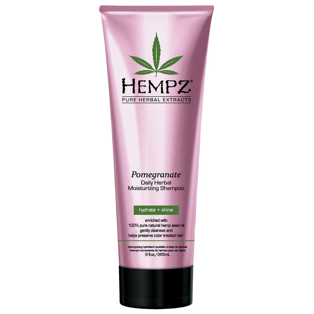 Шампунь легкой степени увлажнения с экстрактом граната daily herbal moisturizing pomegranate shampoo, 265 мл hempz Шампунь легкой степени увлажнения с экстрактом граната Daily Herbal Moisturizing Pomegranate Shampoo, 265 мл HEMPZ — изображение 1