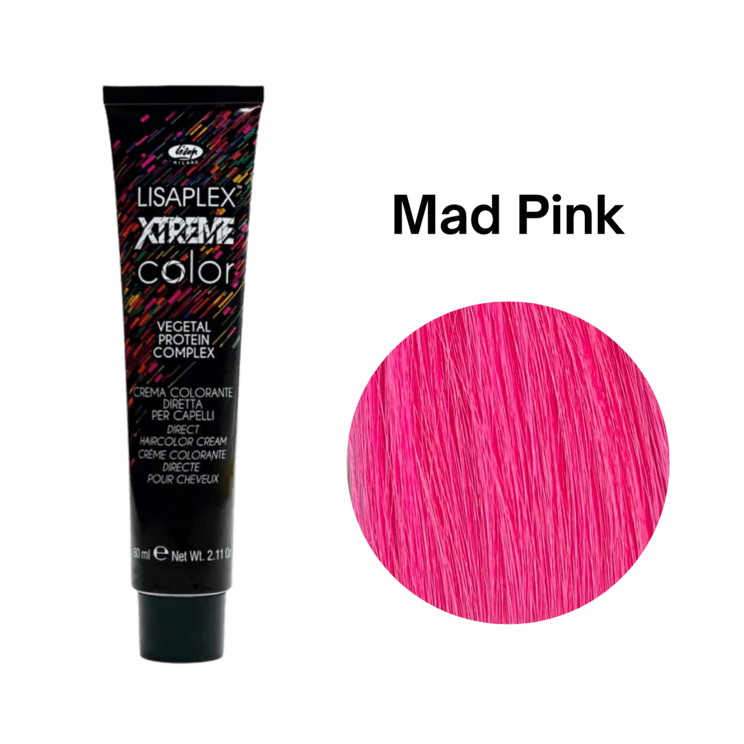 lisap xtreme color Краситель прямого действия безумный розовый 60 мл LISAP Xtreme Color Краситель прямого действия безумный розовый 60 мл — изображение 1
