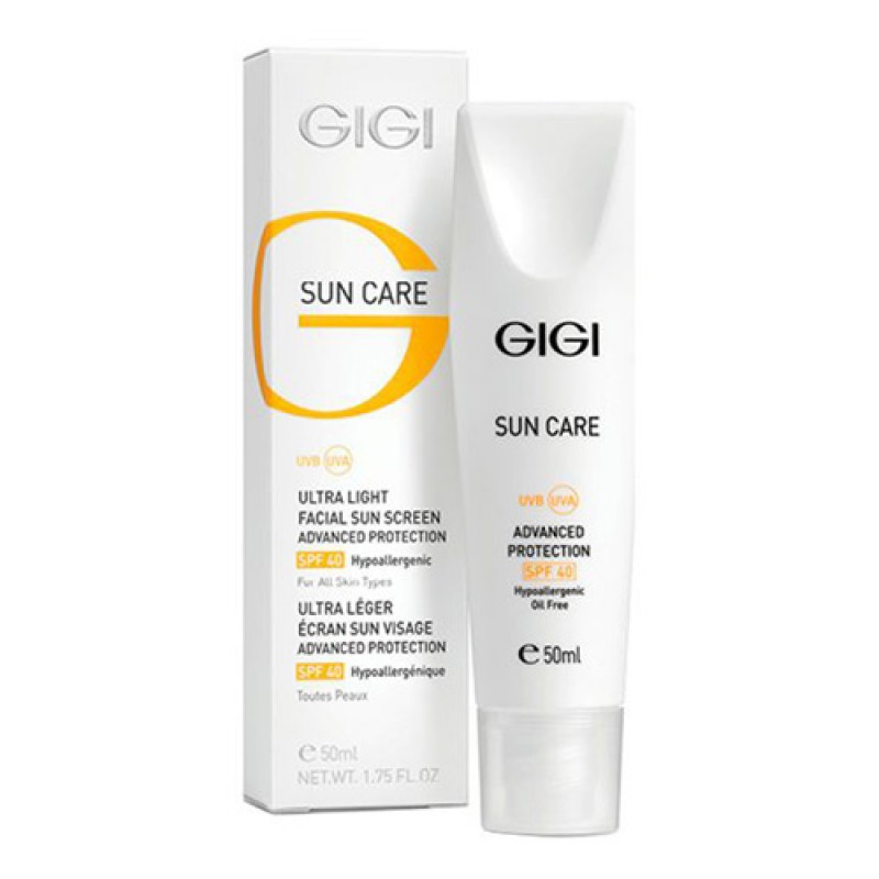 gigi Легкая эмульсия увлажняющая защитная spf40 advanced protection 50 мл GIGI Легкая эмульсия увлажняющая защитная SPF40 Advanced Protection 50 мл — изображение 1