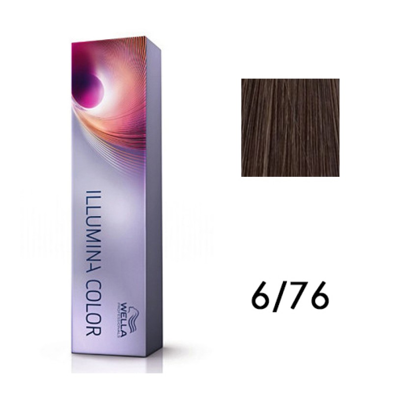 Стойкая крем краска illumina color, тон 6/76, 60мл Стойкая крем-краска Illumina Color, тон 6/76, 60мл — изображение 1