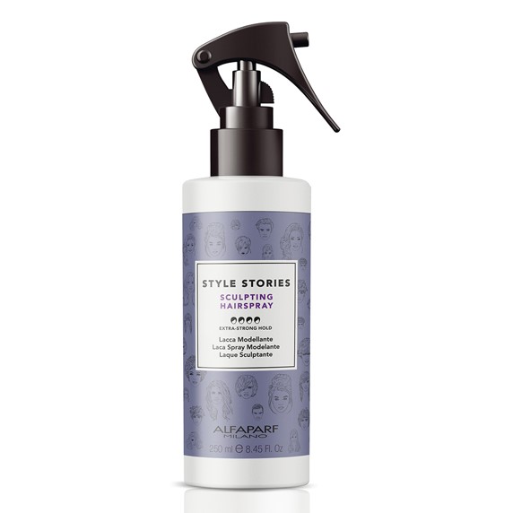 Скульптурирующий спрей экстра сильной фиксации style stories sculpt.hairspray 250 мл alfaparf Скульптурирующий спрей экстра сильной фиксации STYLE STORIES SCULPT.HAIRSPRAY 250 мл ALFAPARF — изображение 1