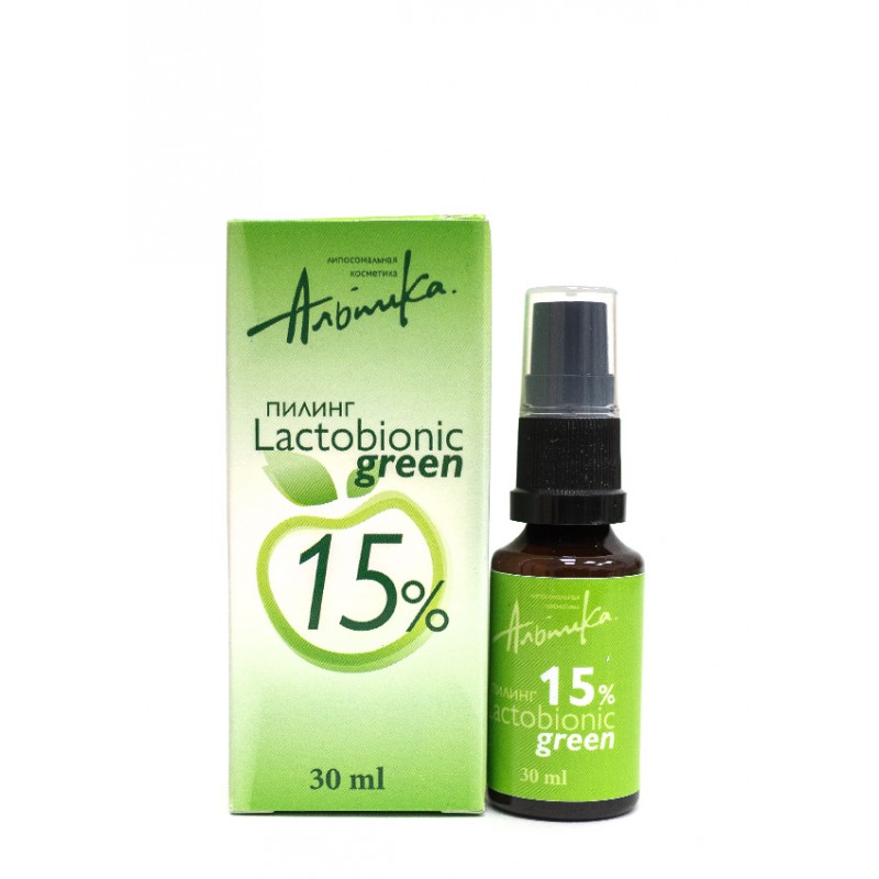 Пилинг lactobionic green 15%, 30 мл alpika Пилинг Lactobionic Green 15%, 30 мл ALPIKA — изображение 1