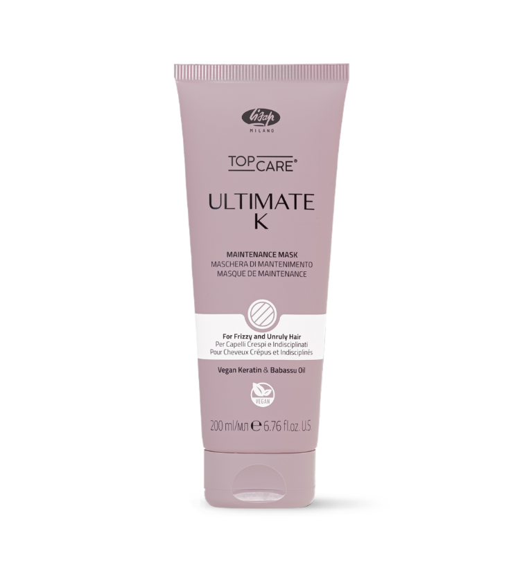 lisap ultimate k Уходовая маска для вьющихся и непослушных волос ultimate k 200 мл LISAP Ultimate K Уходовая маска для вьющихся и непослушных волос - Ultimate K 200 мл — изображение 1