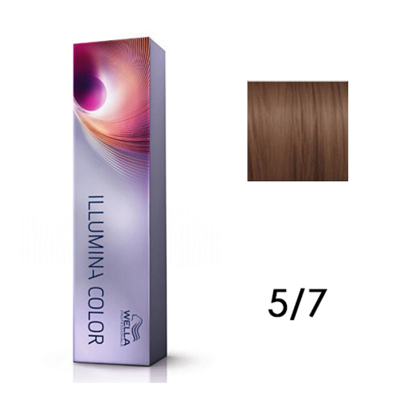 Стойкая крем краска illumina color, тон 5/7, 60мл Стойкая крем-краска Illumina Color, тон 5/7, 60мл — изображение 1