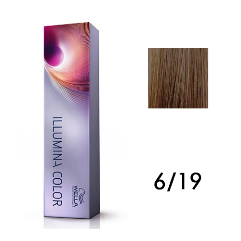 Стойкая крем краска illumina color, тон 6/19, 60мл Стойкая крем-краска Illumina Color, тон 6/19, 60мл — изображение 1