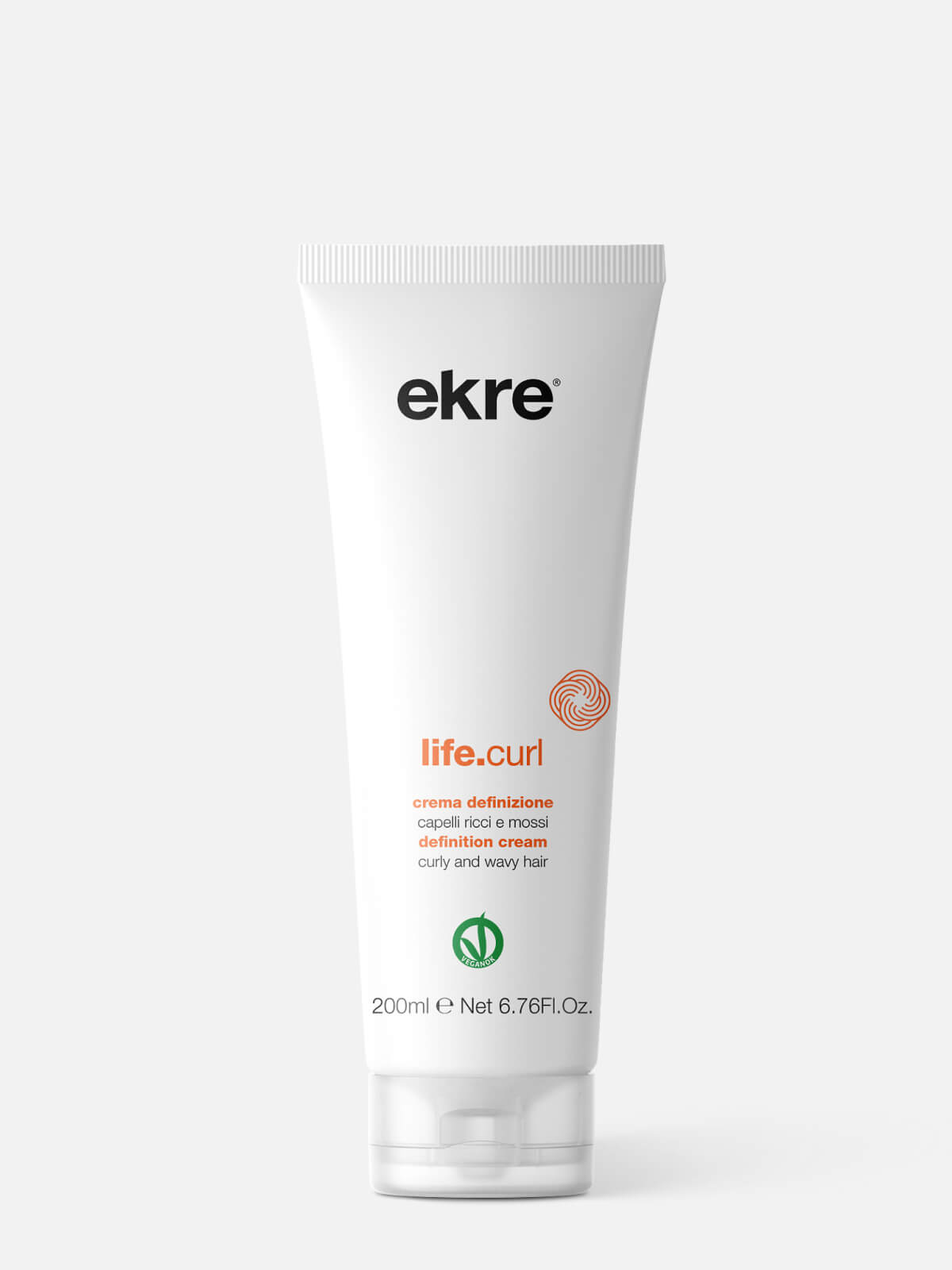 ekre life.curl Крем для кудрявых волос definition cream 200мл EKRE LIFE.CURL Крем для кудрявых волос Definition Cream 200мл — изображение 1
