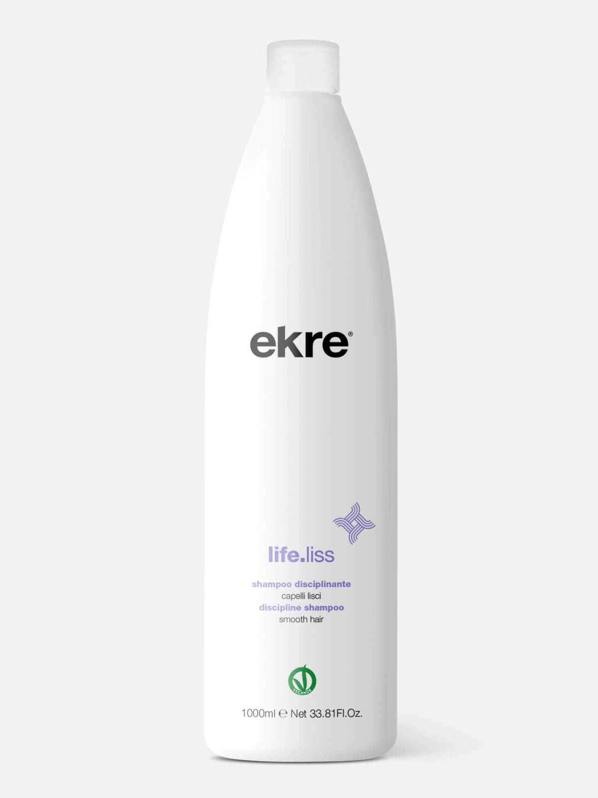 ekre life.liss Шампунь для волос дисциплинирующий discipline shampoo 1000мл EKRE LIFE.LISS Шампунь для волос дисциплинирующий Discipline Shampoo 1000мл — изображение 1